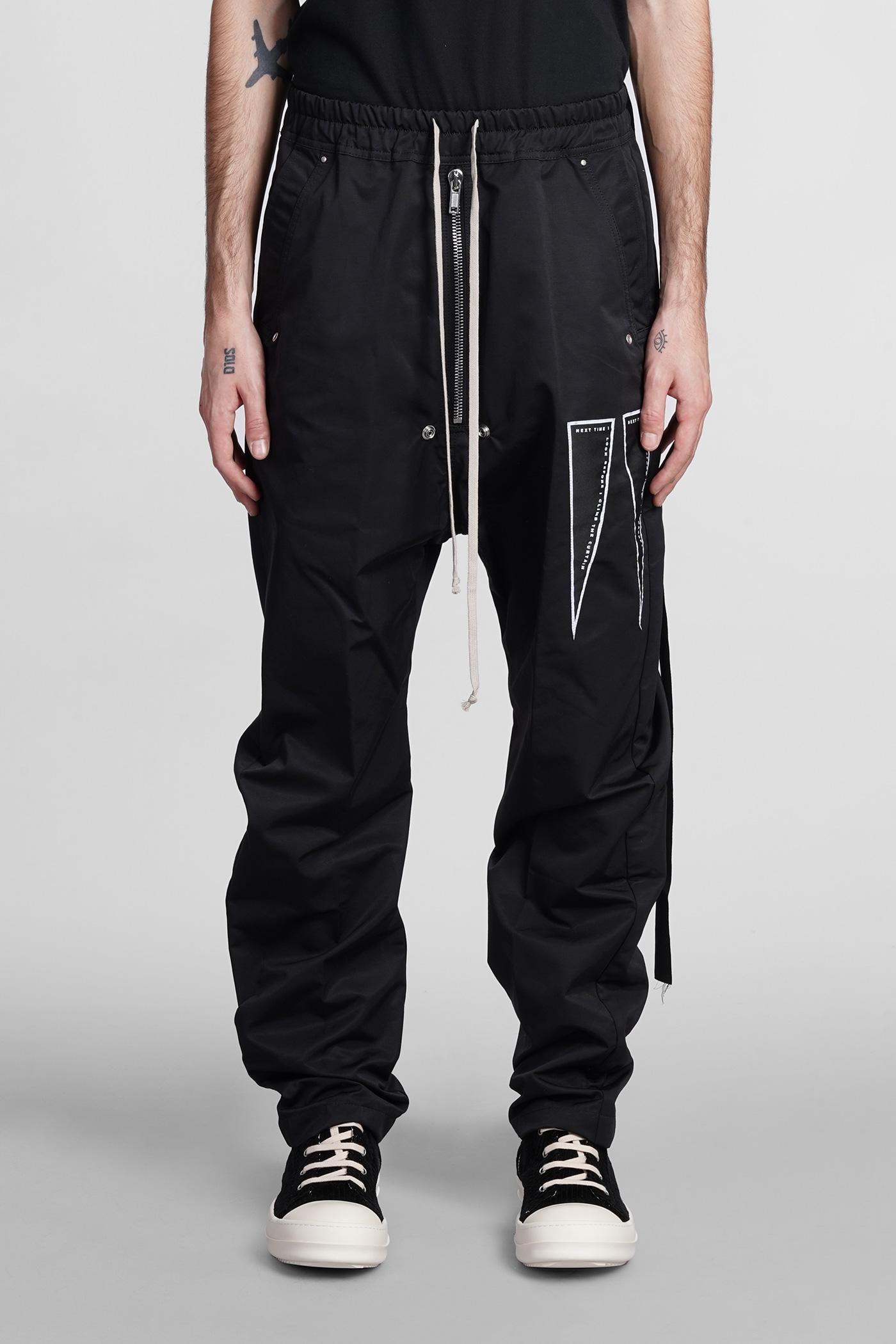 Rick Owens DRKSHDW Geth Bela Pants In Black Cotton for Men | Lyst