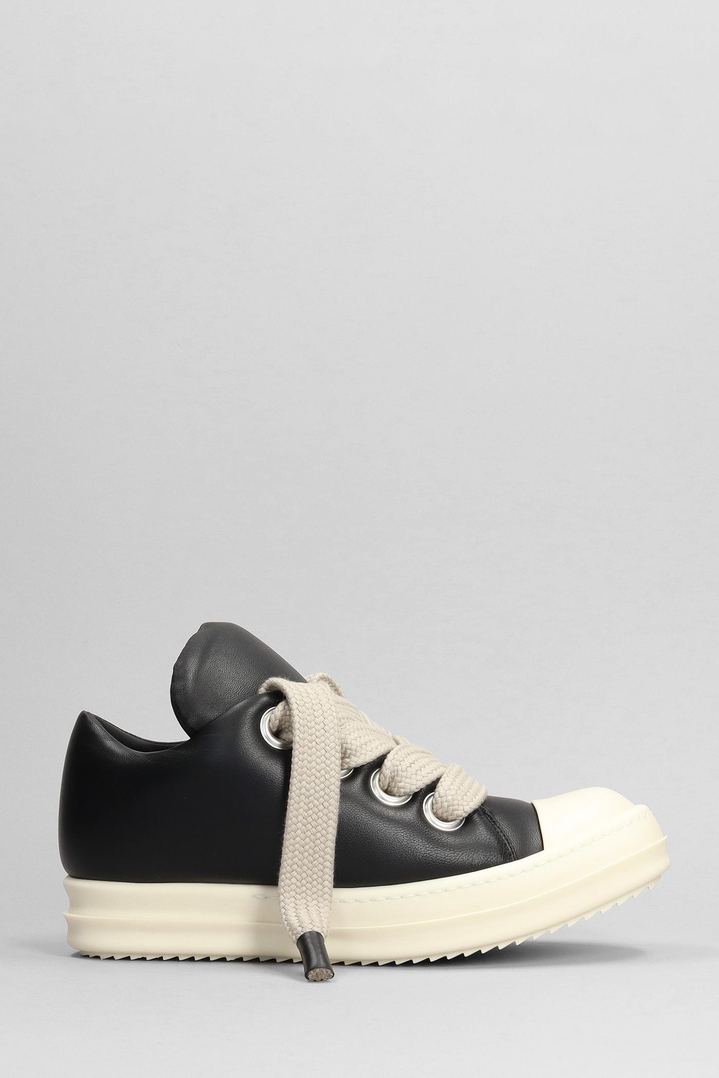 Rick Owens Jumbo Lace-up Padded Sneakers in Black | Lyst