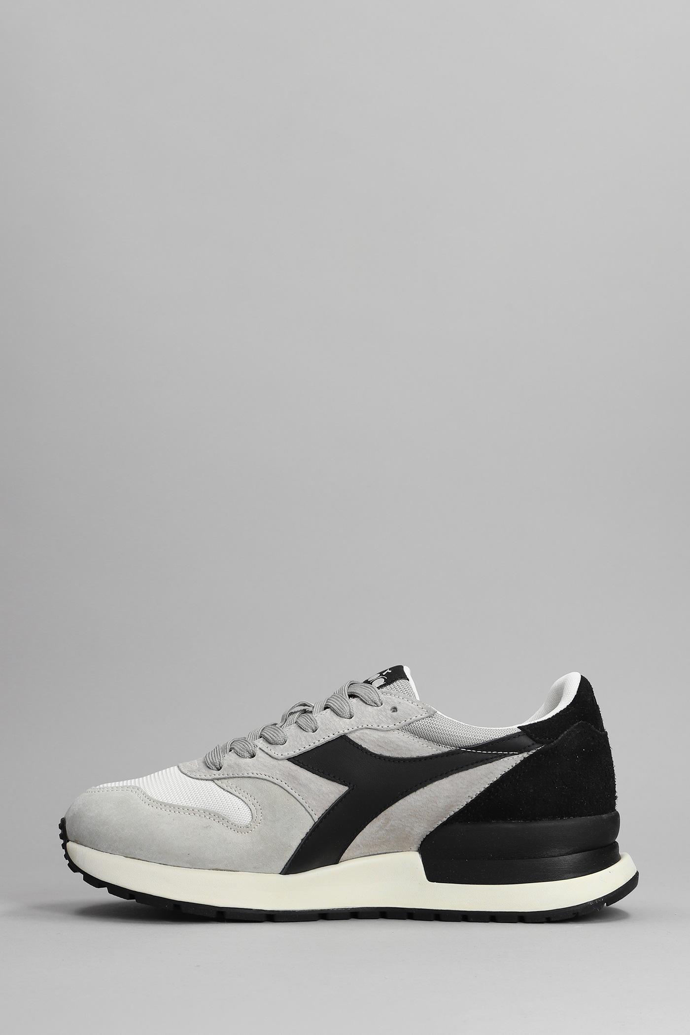 Diadora Conquest Eclipse Sneakers In Grey Suede And Fabric for Men | Lyst