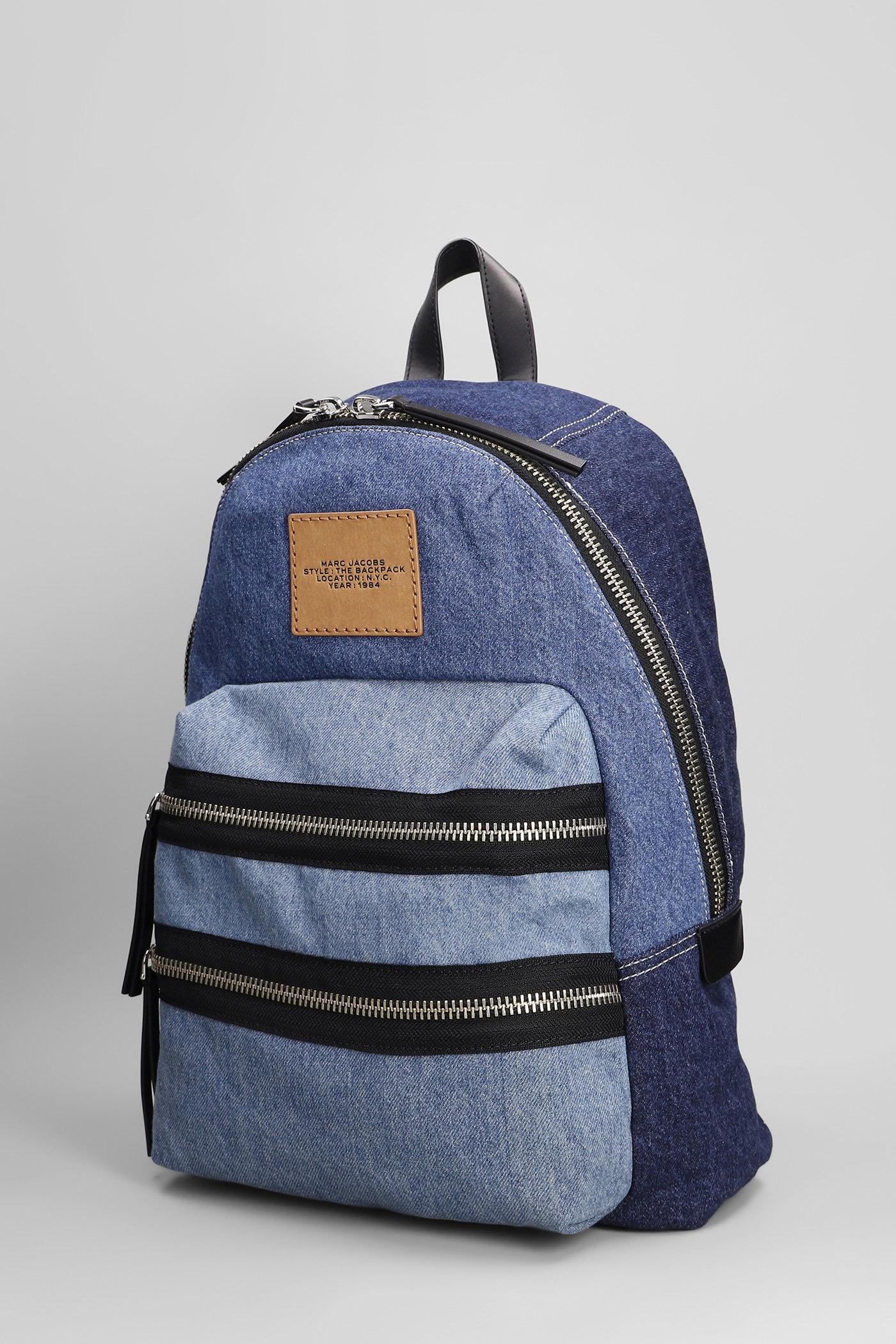 Marc Jacobs The Large Backpack Backpack in Blue | Lyst