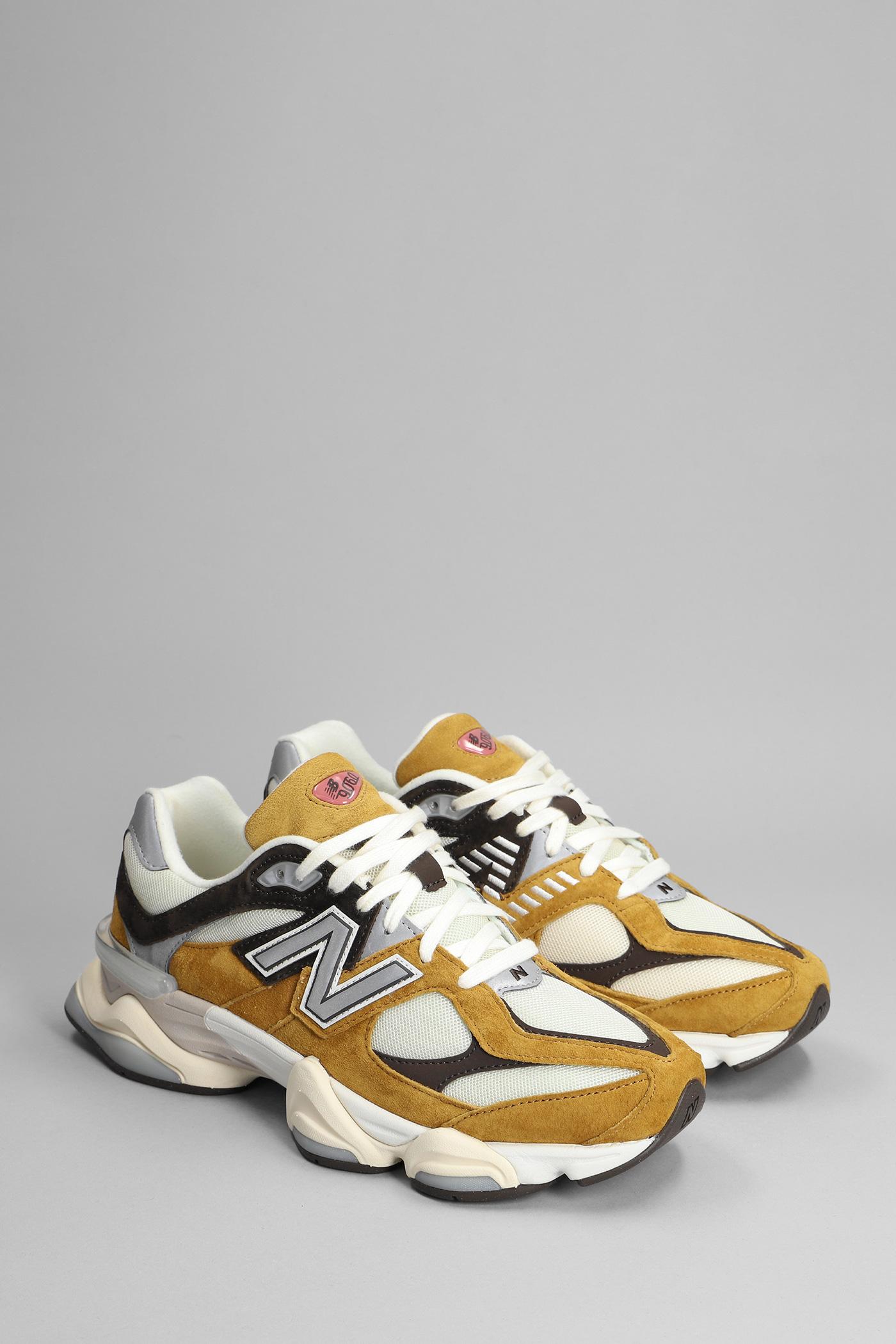 New Balance 9060 Sneakers In Leather Color Suede And Fabric in Metallic for  Men | Lyst