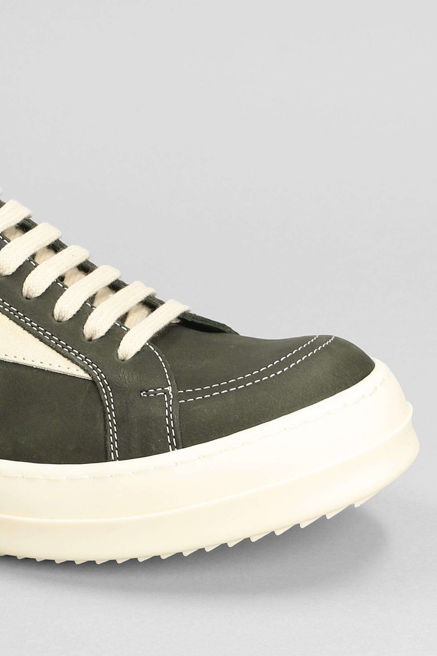 Rick Owens Vintage Sneaks Sneakers in Green for Men | Lyst