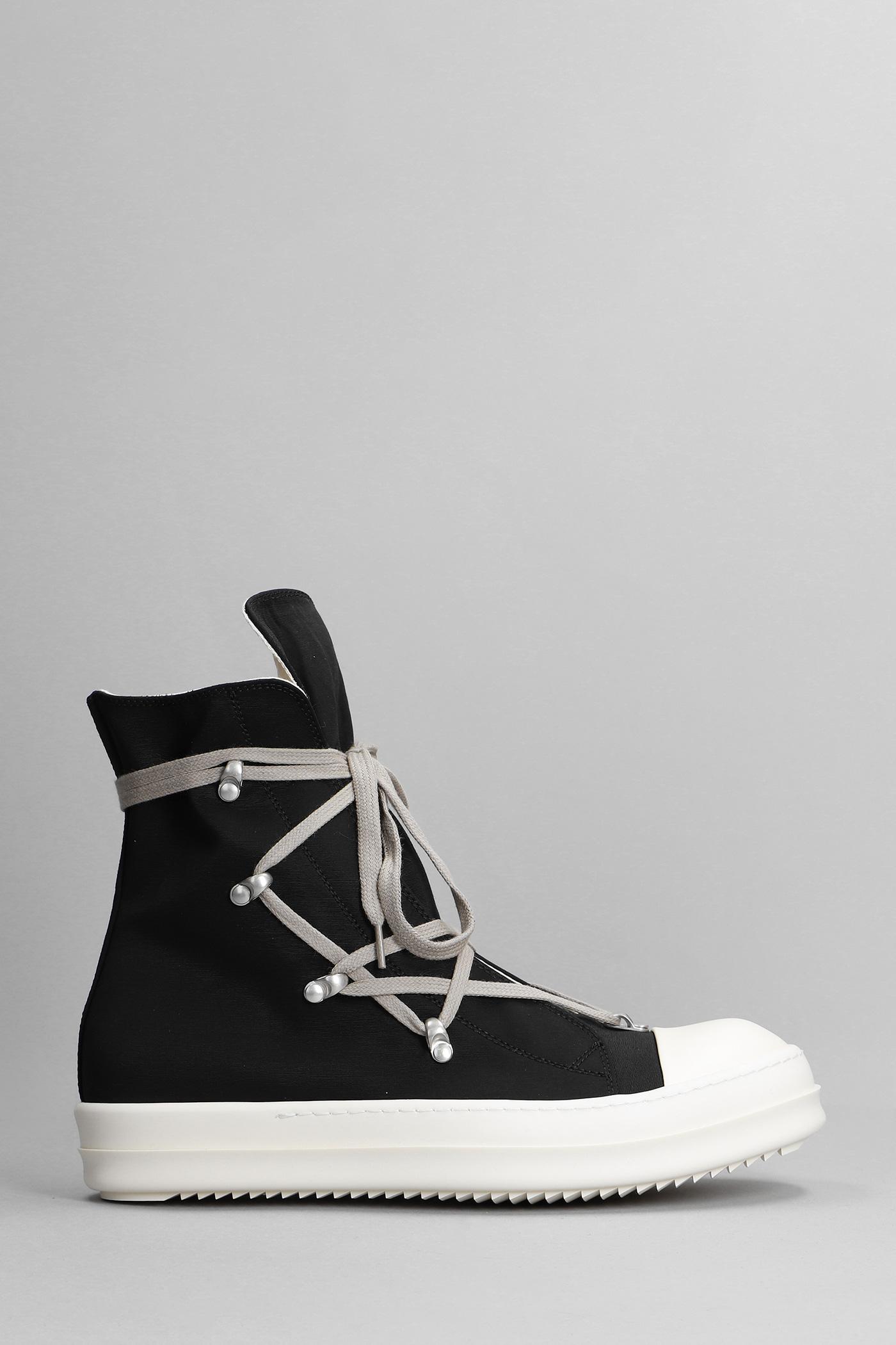 Rick Owens DRKSHDW Hexa Sneakers In Black Polyester for Men | Lyst