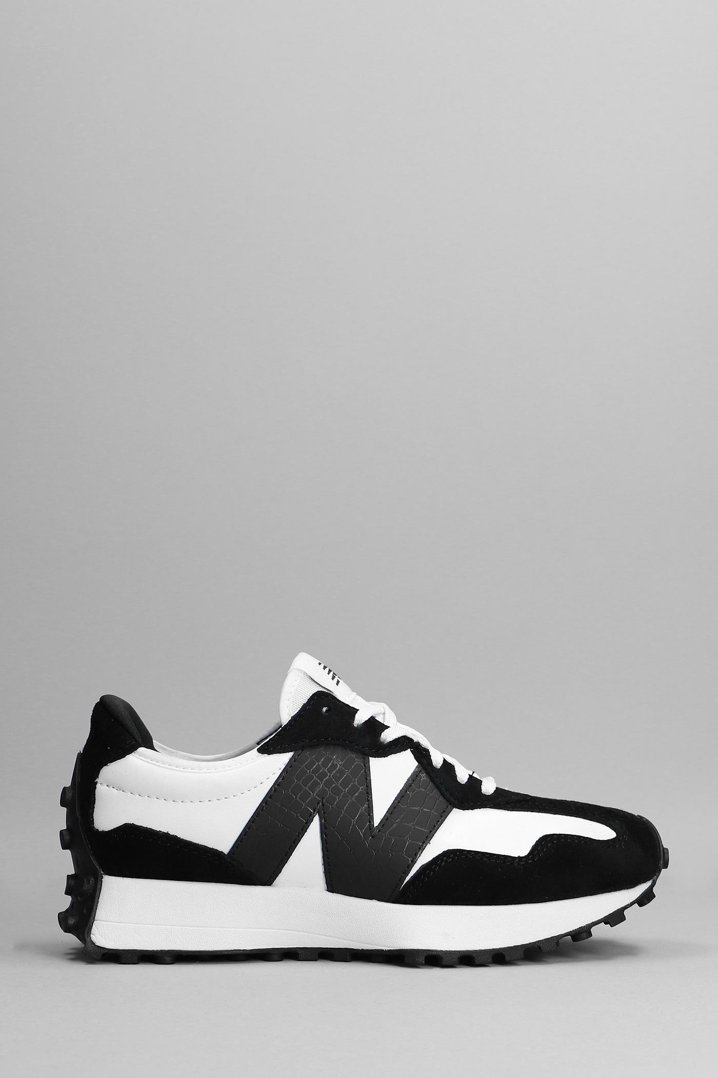 New Balance 327 Sneakers In White Suede And Leather in Gray Lyst