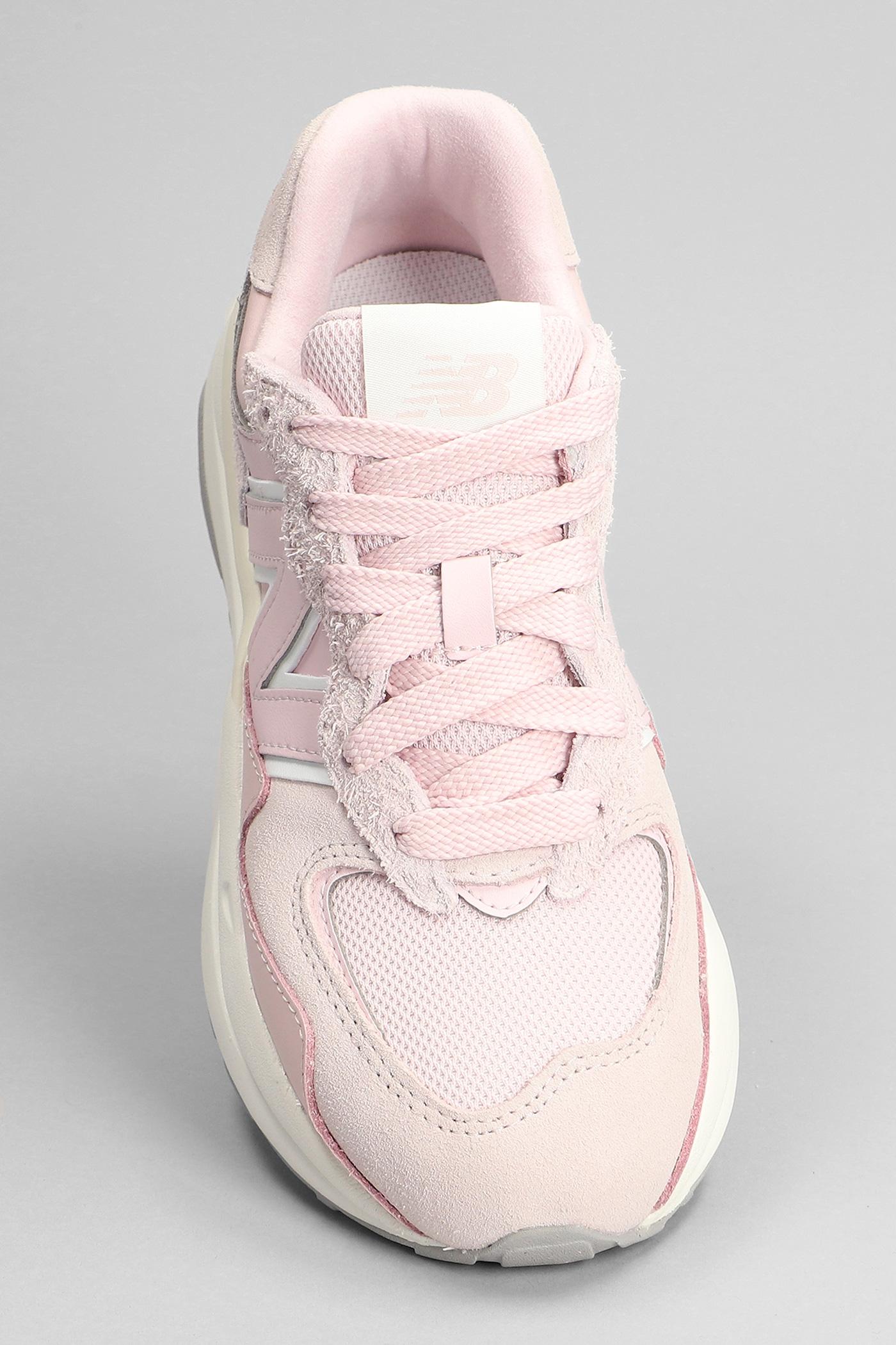 New Balance 5740 Sneakers In Rose-pink Suede And Fabric | Lyst