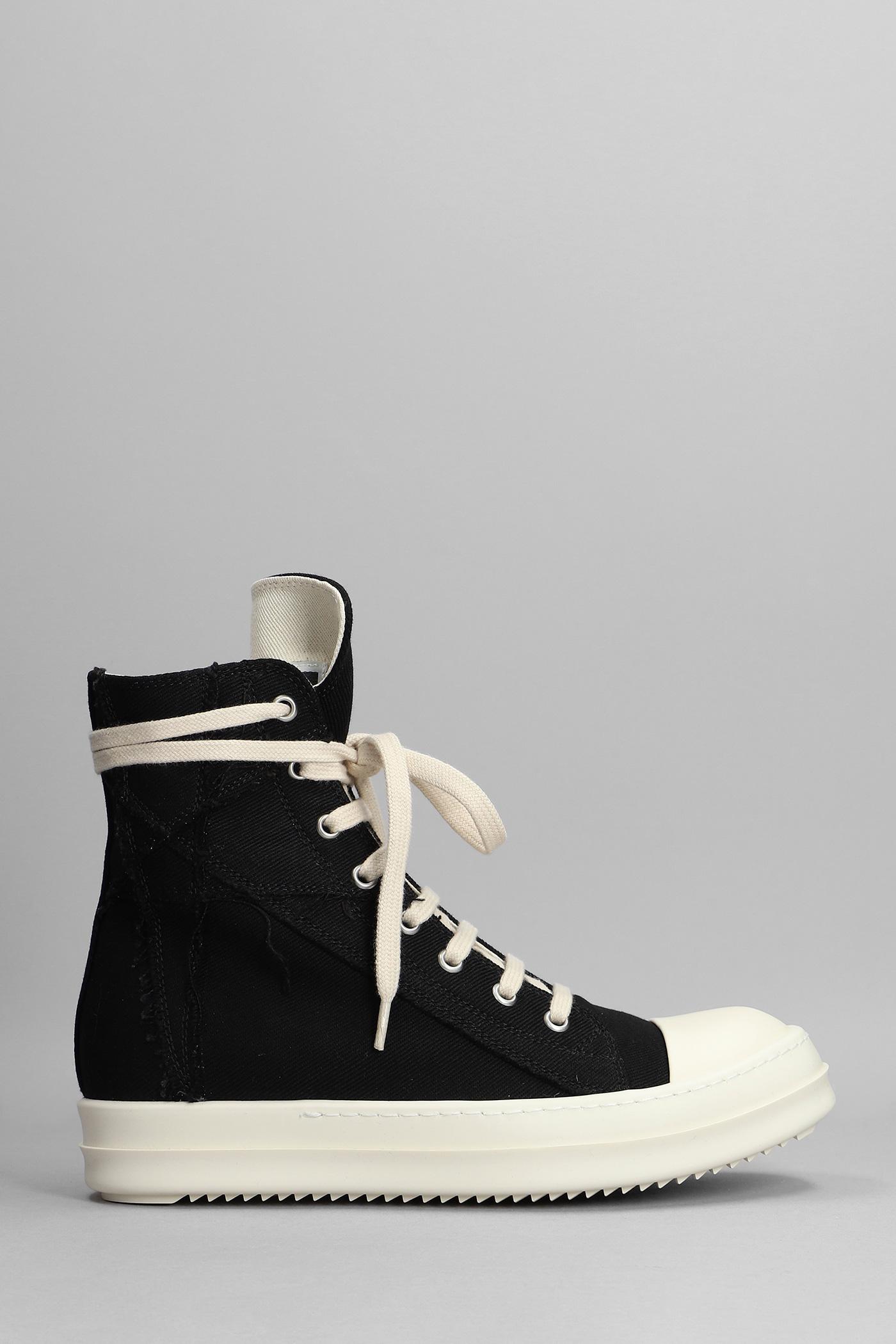 Sneakers Penta sneaks in Tela Nera di Rick Owens DRKSHDW in Nero | Lyst