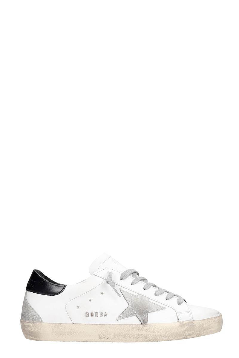 Golden Goose Deluxe Brand Superstar W5 Leather Trainers in White for ...