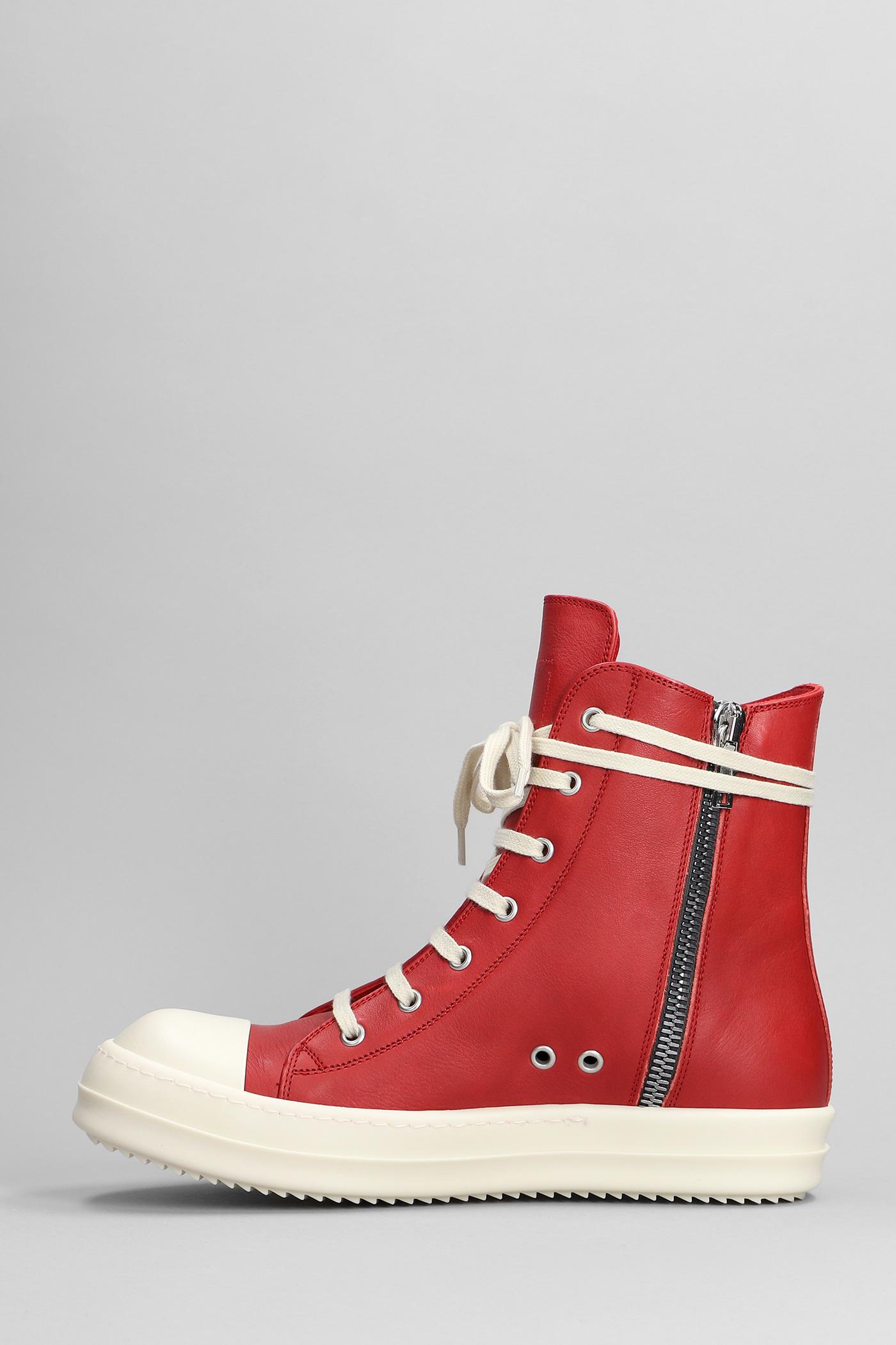Rick Owens Sneakers Sneakers in Red for Men | Lyst