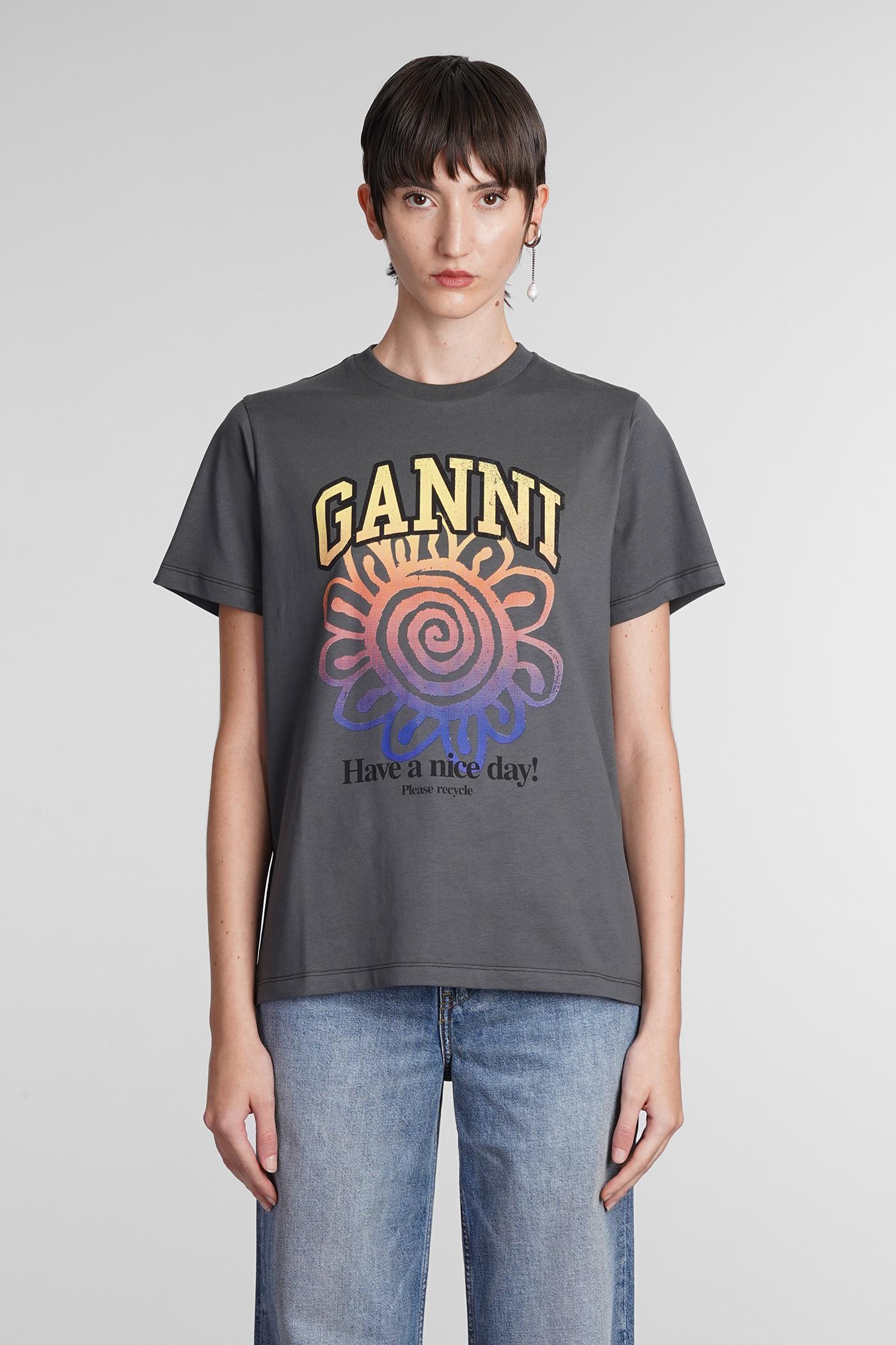 Ganni Cotton T-Shirt