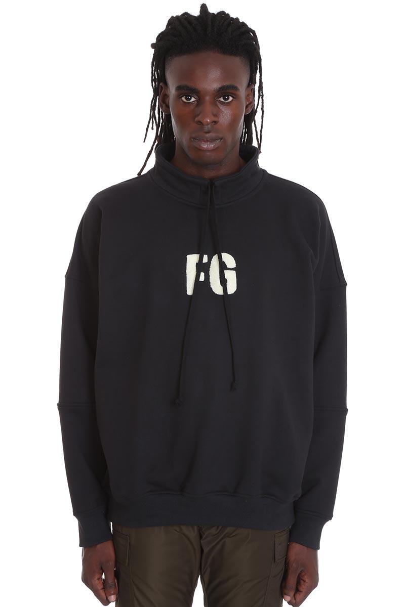 Fear Of God Black Mock Neck Fg Sweatshirt for Men | Lyst