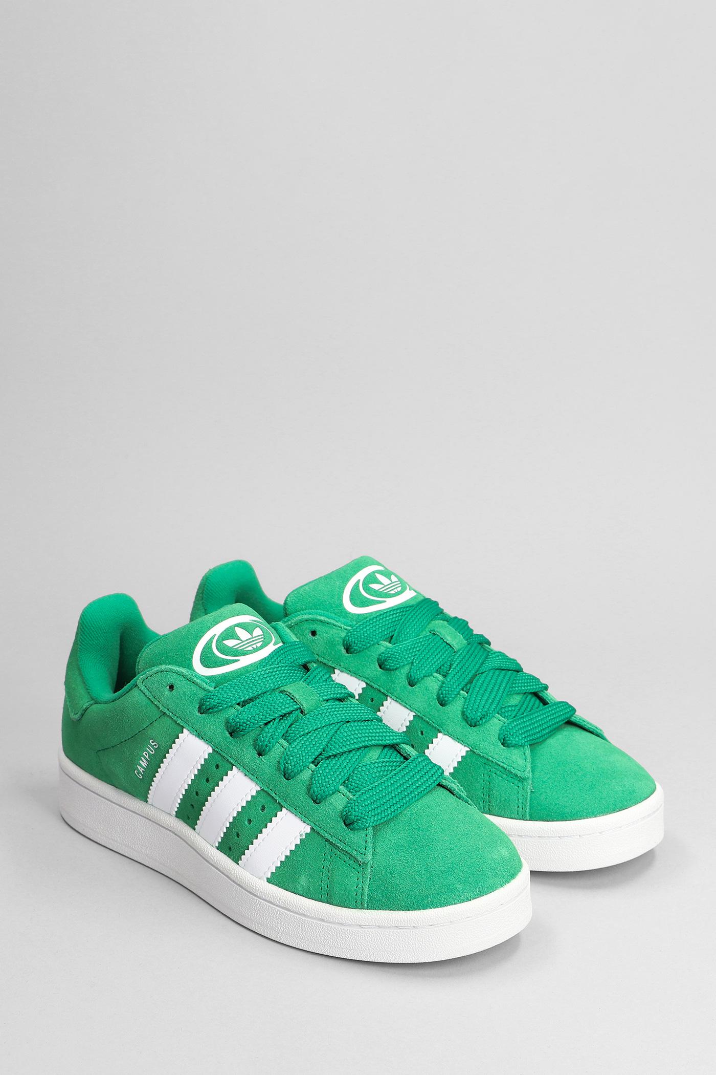 Adidas store verdi camoscio