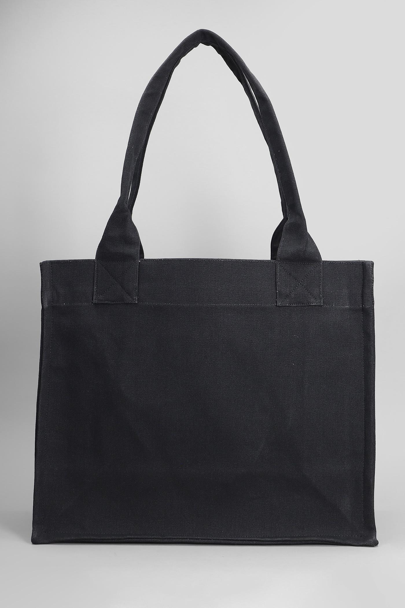 トートバッグ GANNI BLACK COTTON TOTES Ganni Tote in Black | Lyst