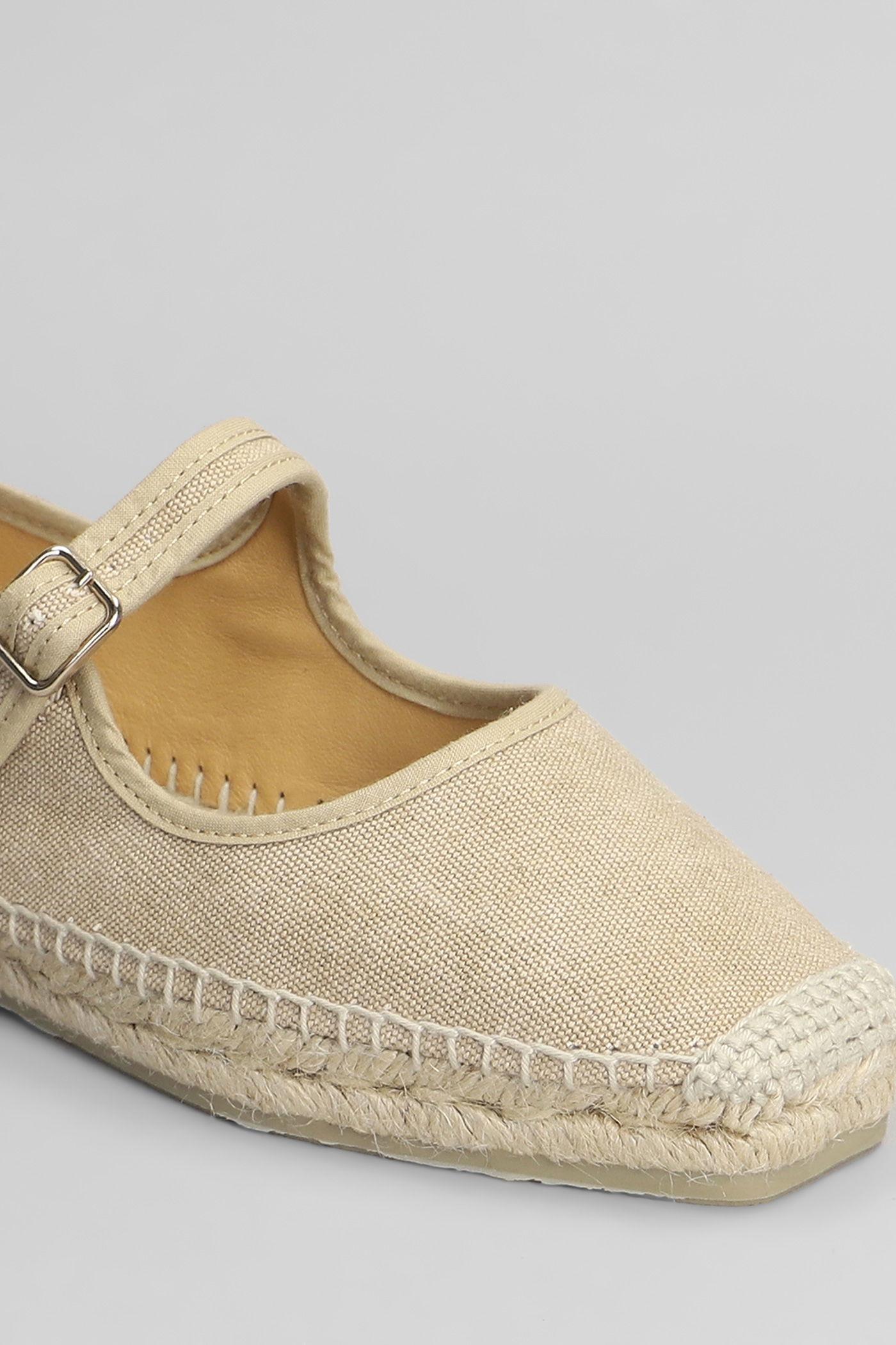 フラットシューズ CASTANER PADUA/002 ESPADRILLES IN CANVAS Castañer Padua-002 Espadrilles in Natural | Lyst