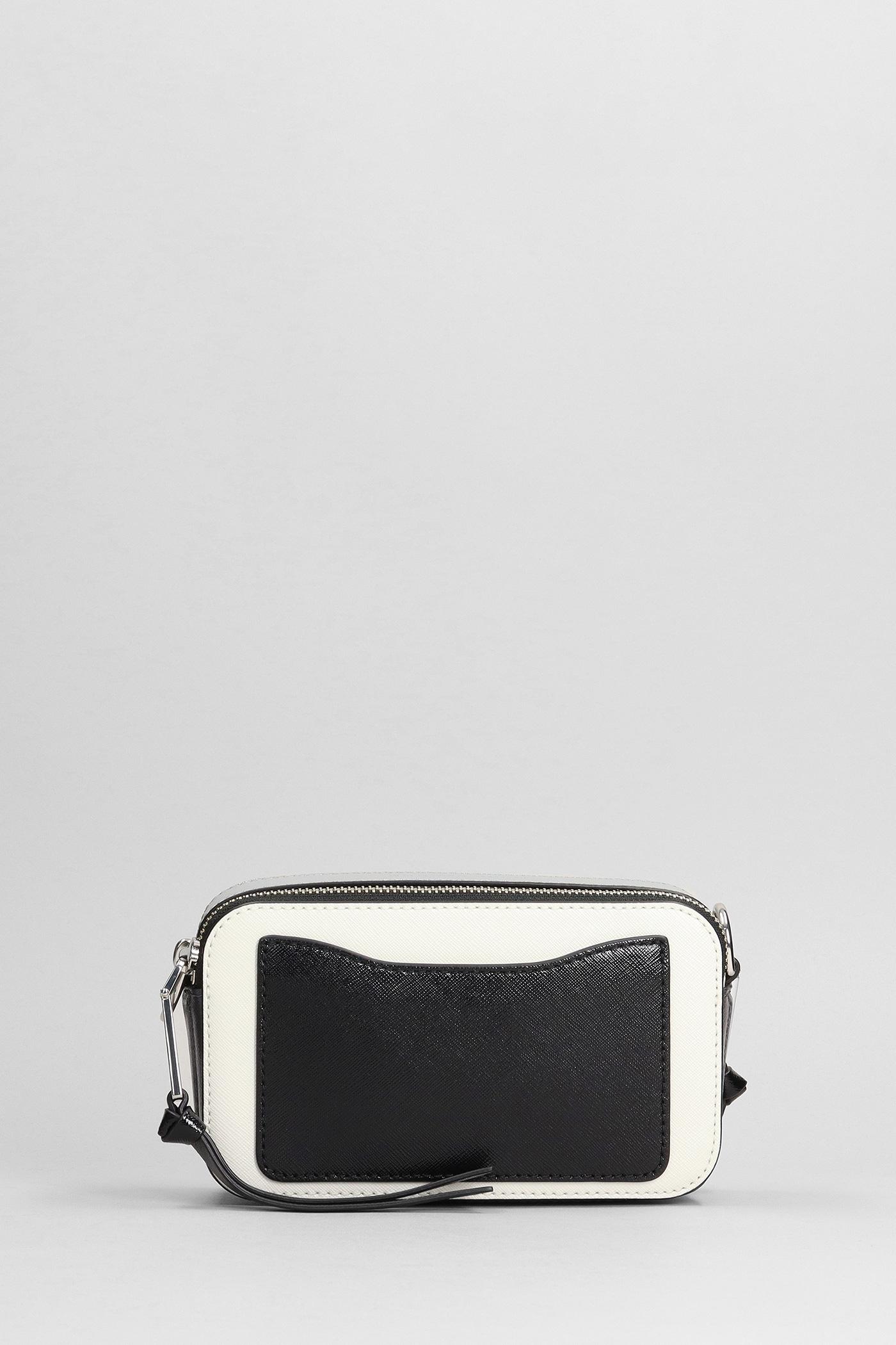 Snapshot leather crossbody bag Marc Jacobs White in Leather - 33085182