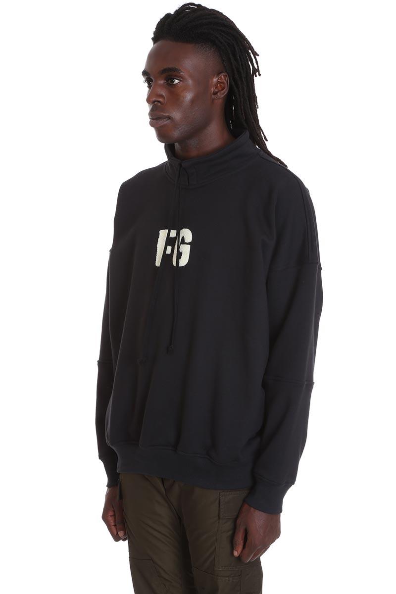 Fear Of God Black Mock Neck Fg Sweatshirt for Men Lyst