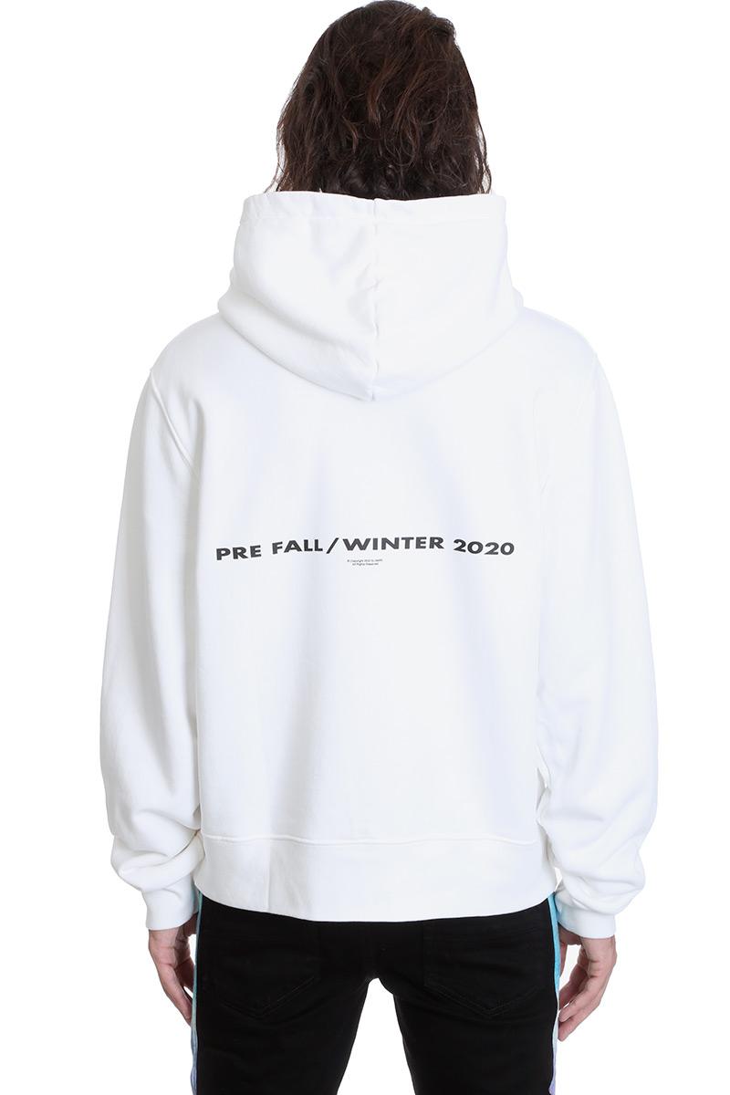 Amiri Hoodie Sweatshirt In White Cotton for Men - Save 1% - Lyst