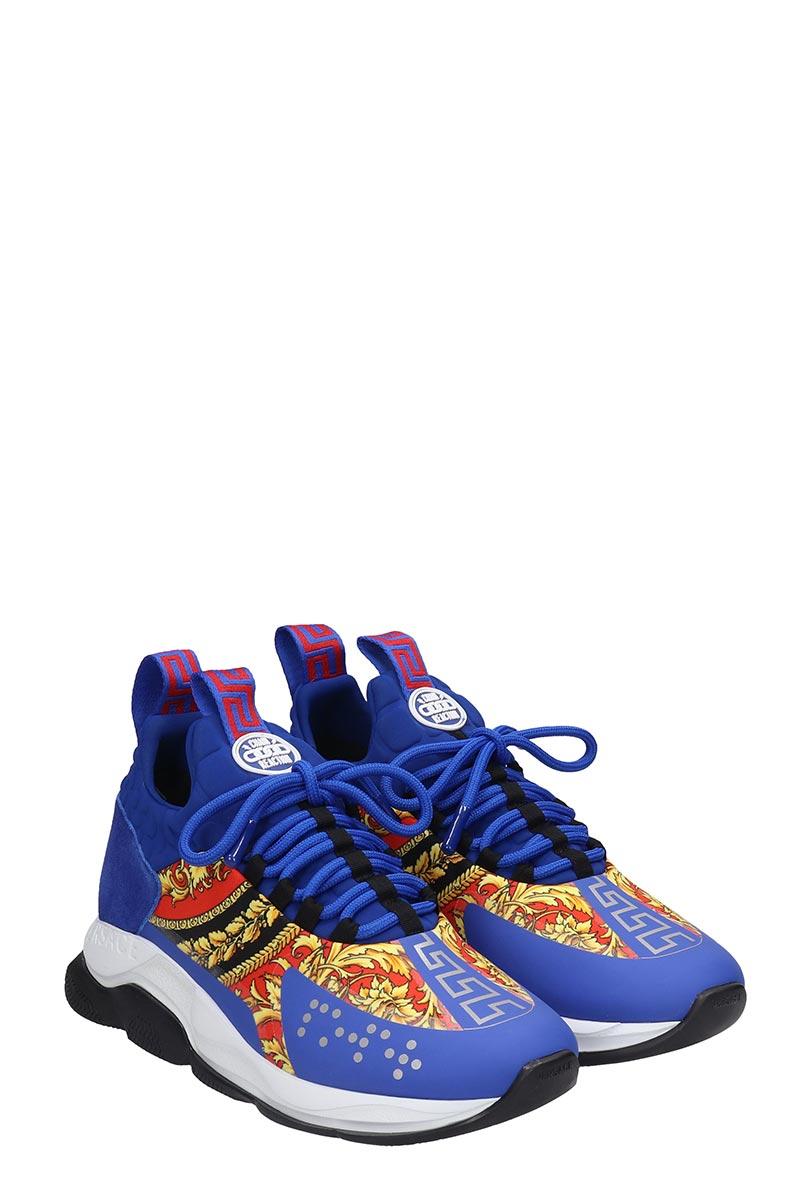 versace trainers blue