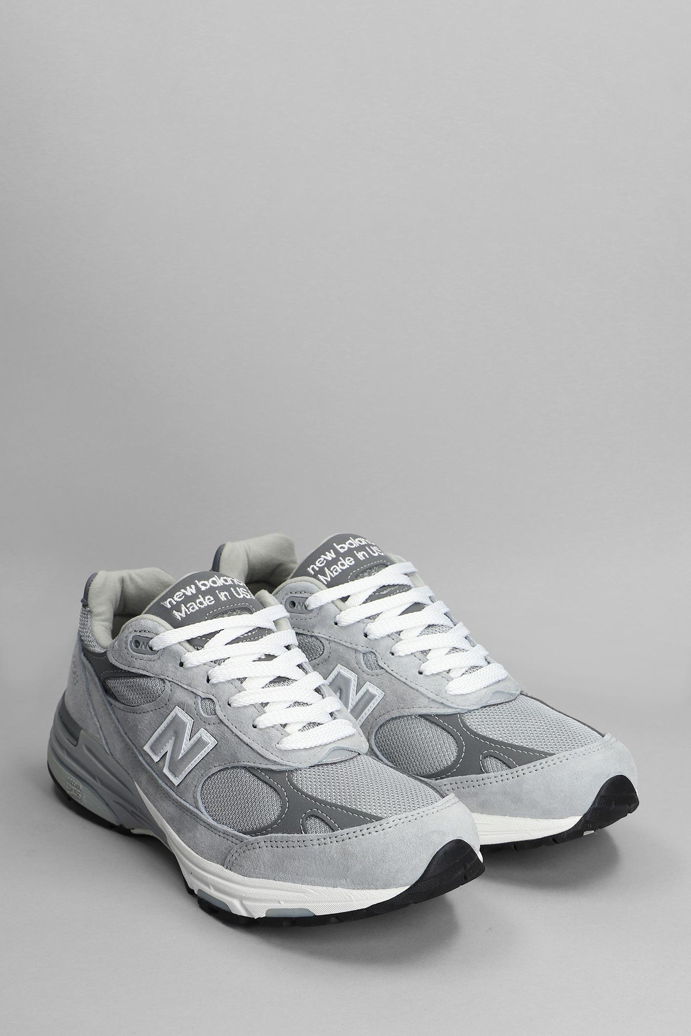 New Balance 993 Sneakers In Grey Suede And Fabric in Gray for Men | Lyst