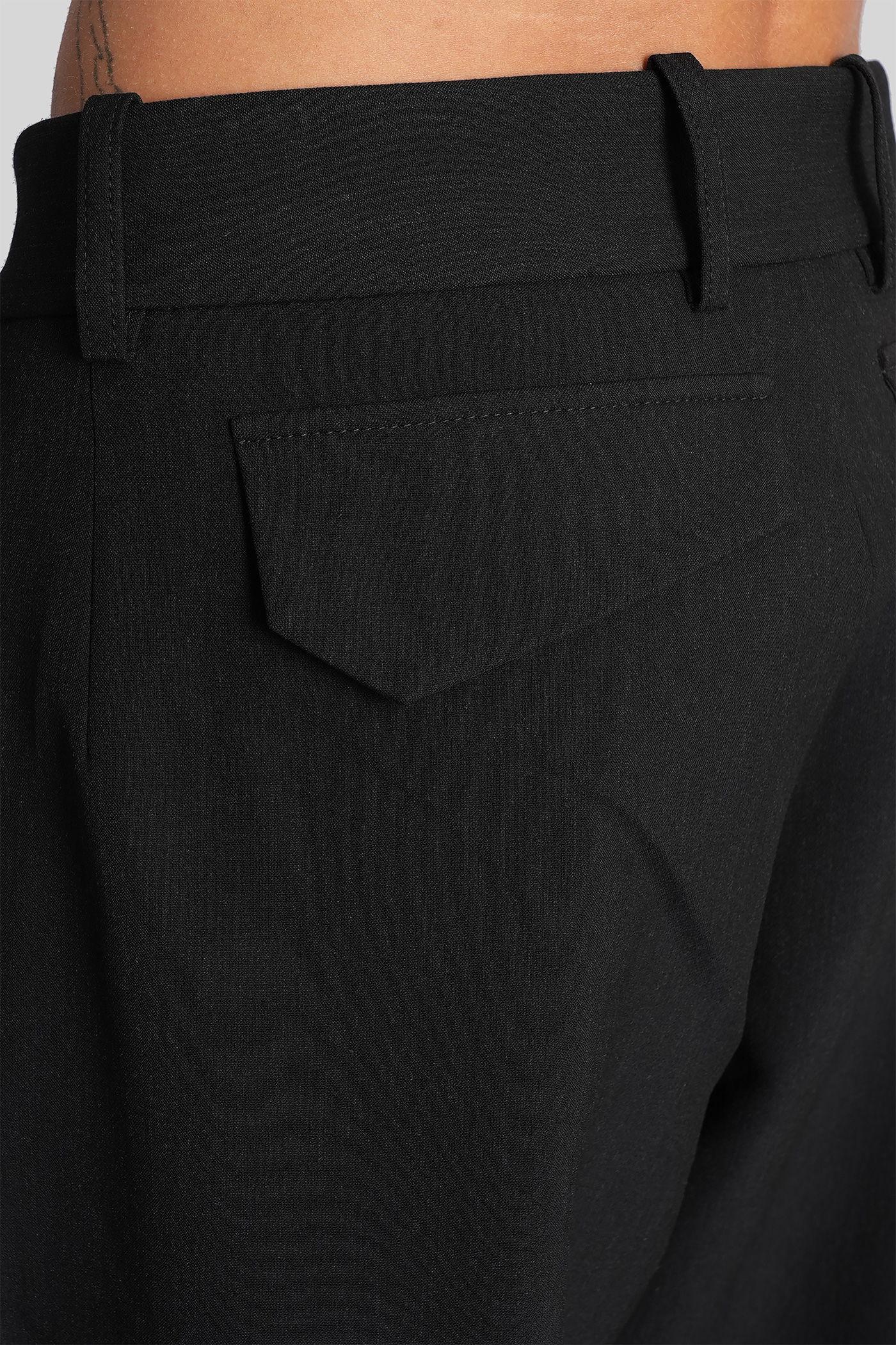 J.L-A.L Uvas Trousers Pants In Black Wool for Men | Lyst