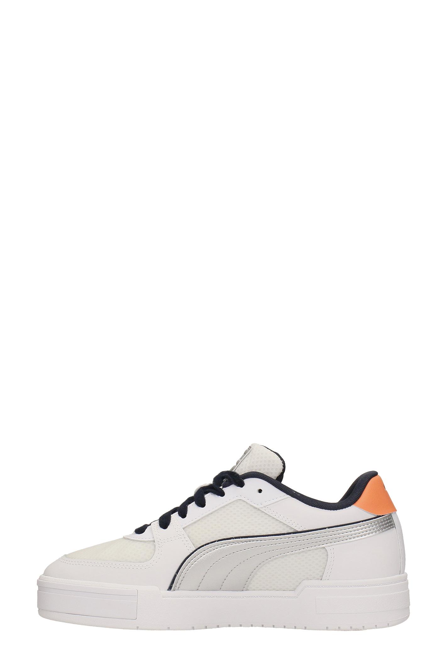 PUMA Ca Pro Techstile Sneakers In White Leather And Fabric for Men | Lyst