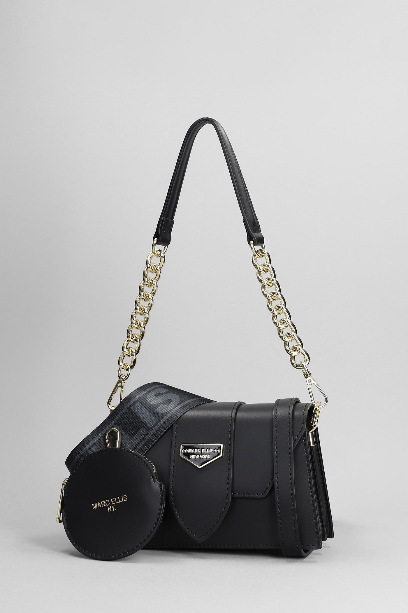 Marc Ellis Kourtney S Shade Shoulder Bag In Black Faux Leather Lyst