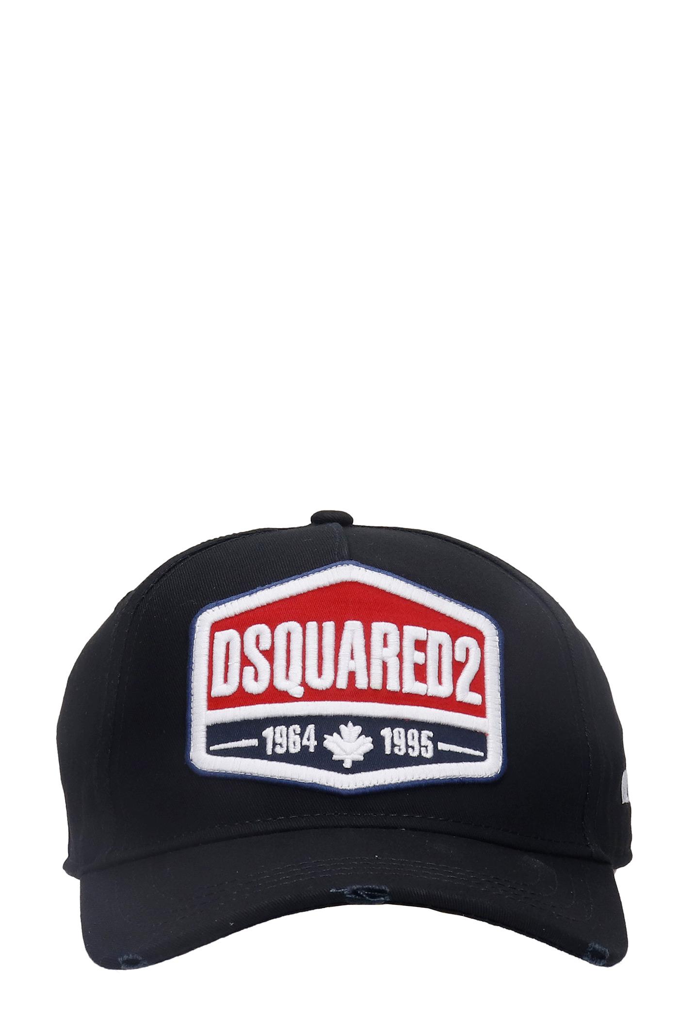dsquared hat black