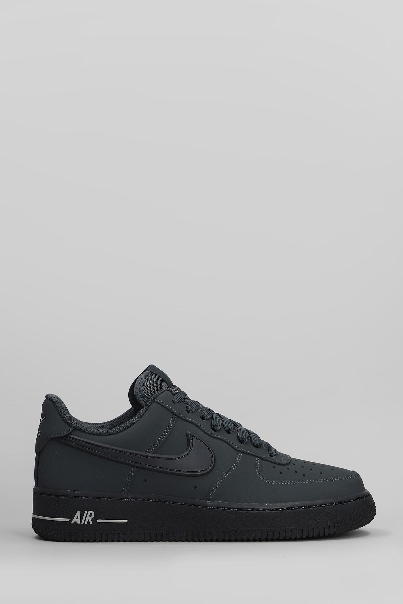 nike air force black matte