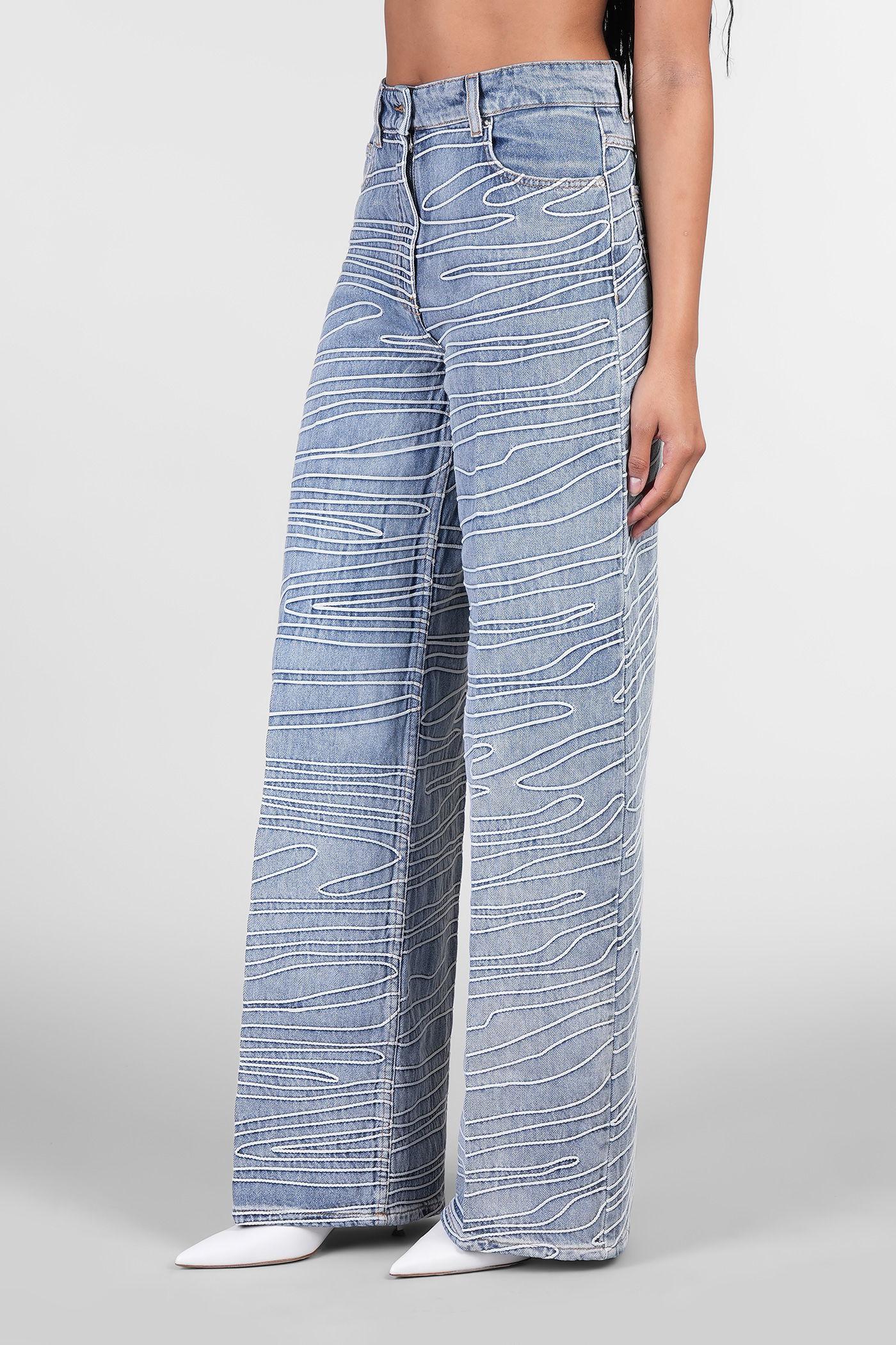 【送料&関税込】IRO Volcy Jeans In Blue Cotton IRO Volcy Jeans in Blue | Lyst