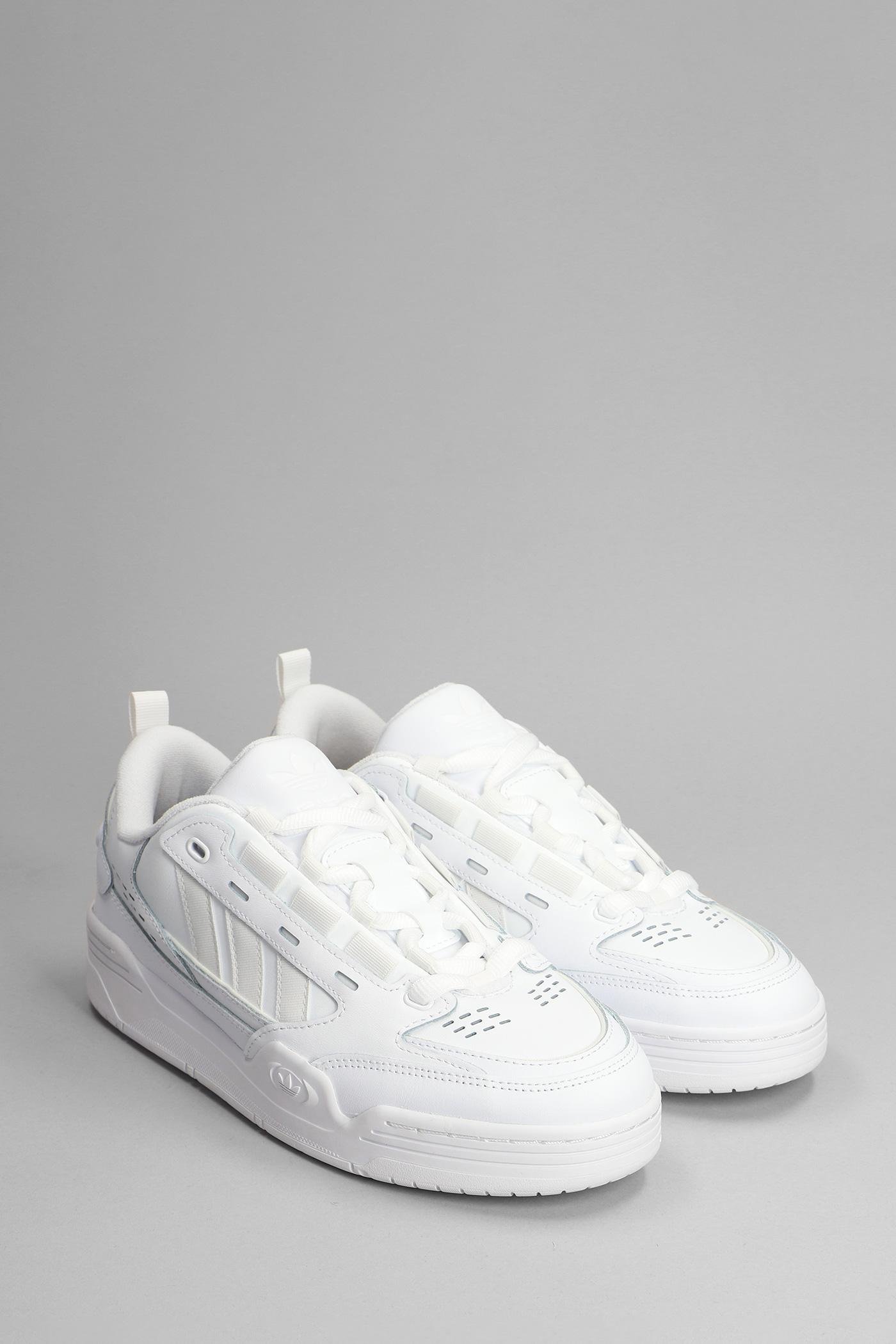 adidas Adi 2000 Sneakers In White Leather And Fabric for Men | Lyst
