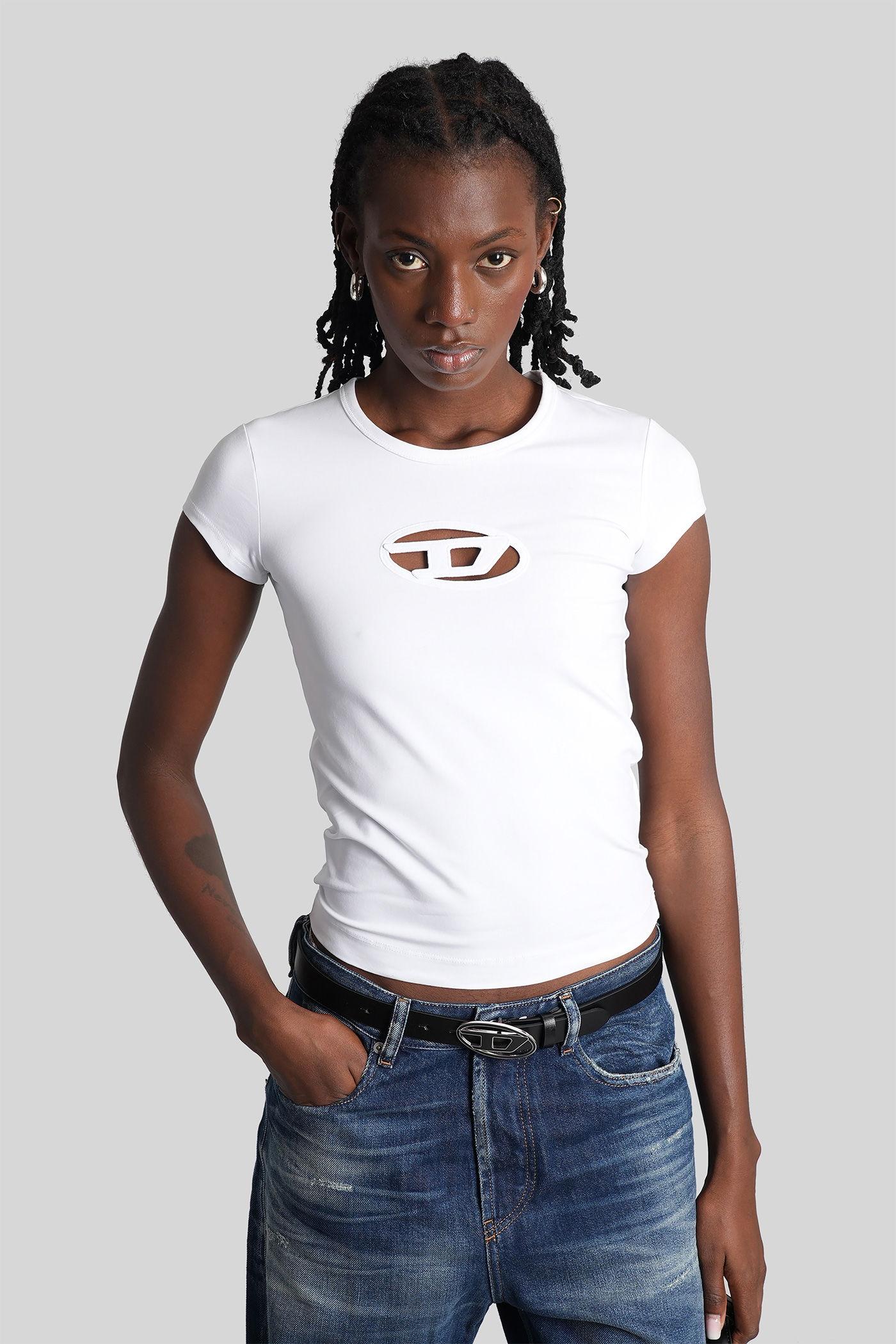DIESEL T Angie T-Shirt in White | Lyst
