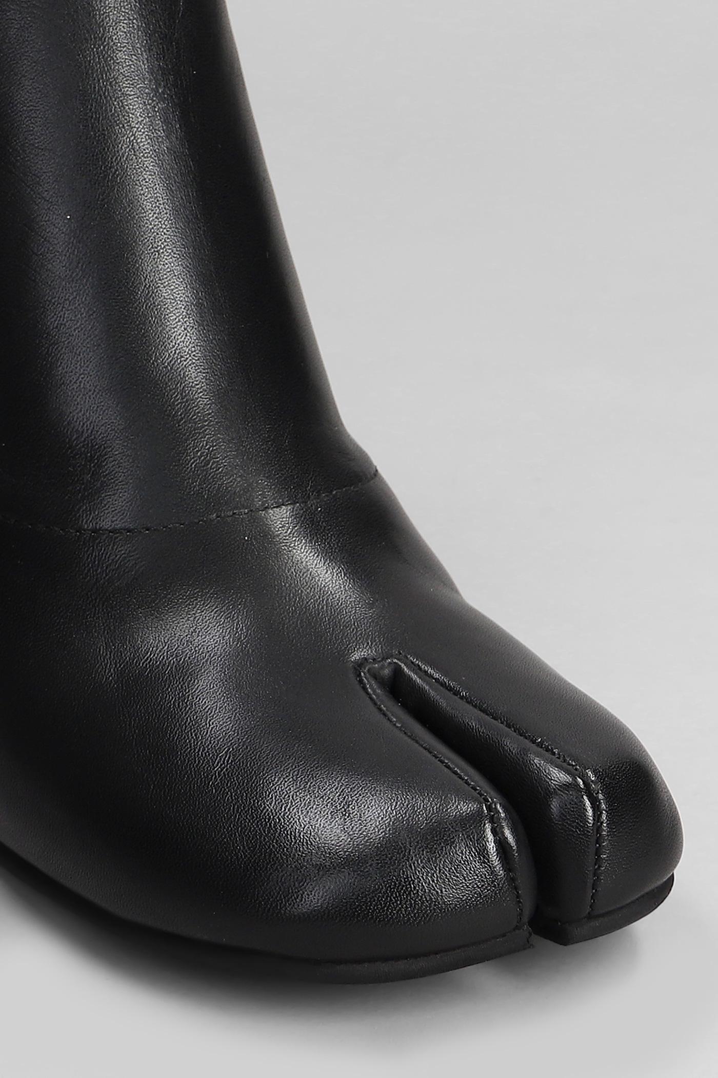 Yuko Imanishi Kuro High Heels Ankle Boots In Black Leather | Lyst