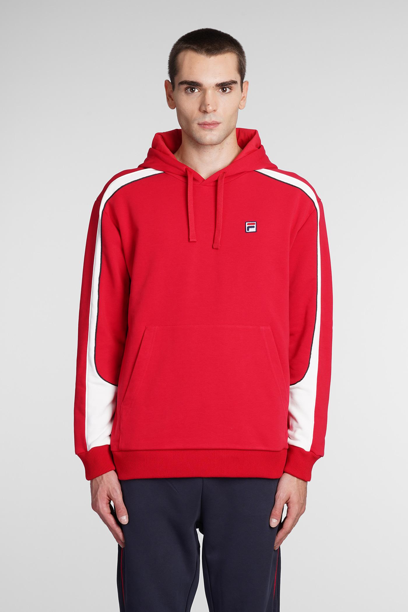 Fila Sweatshirt In Red Cotton for Men | Lyst