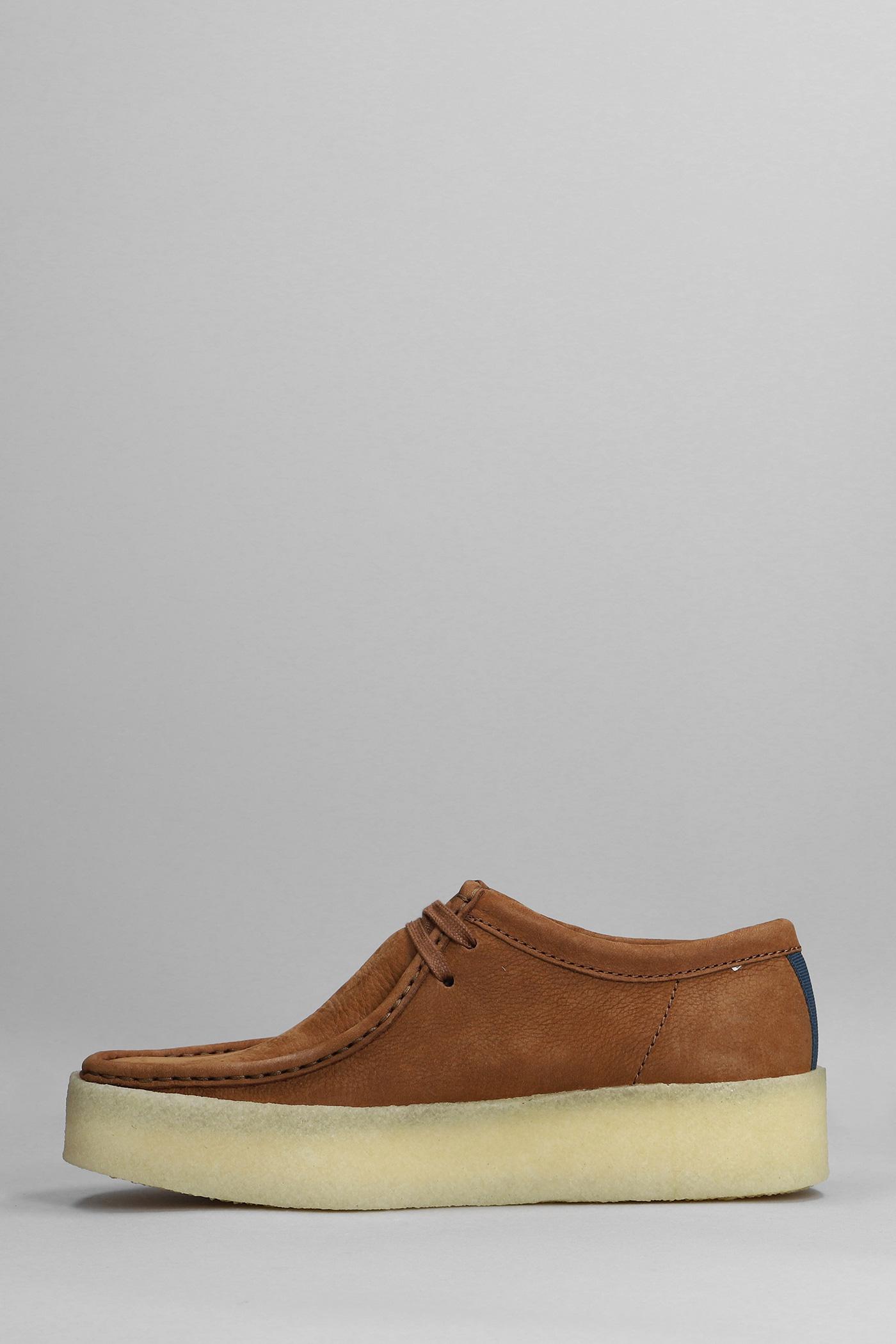 Clarks Wallabee Cup Lace Up Shoes In Leather Color Nubuck in Gray for Men |  Lyst