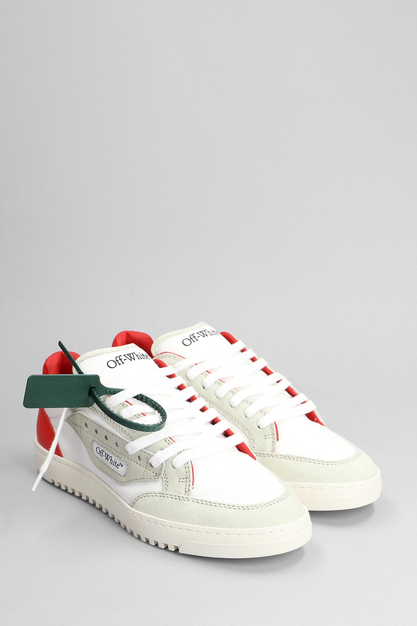 Off-White c/o Virgil Abloh 5.0 Off Court Sneakers In White Leather for Men