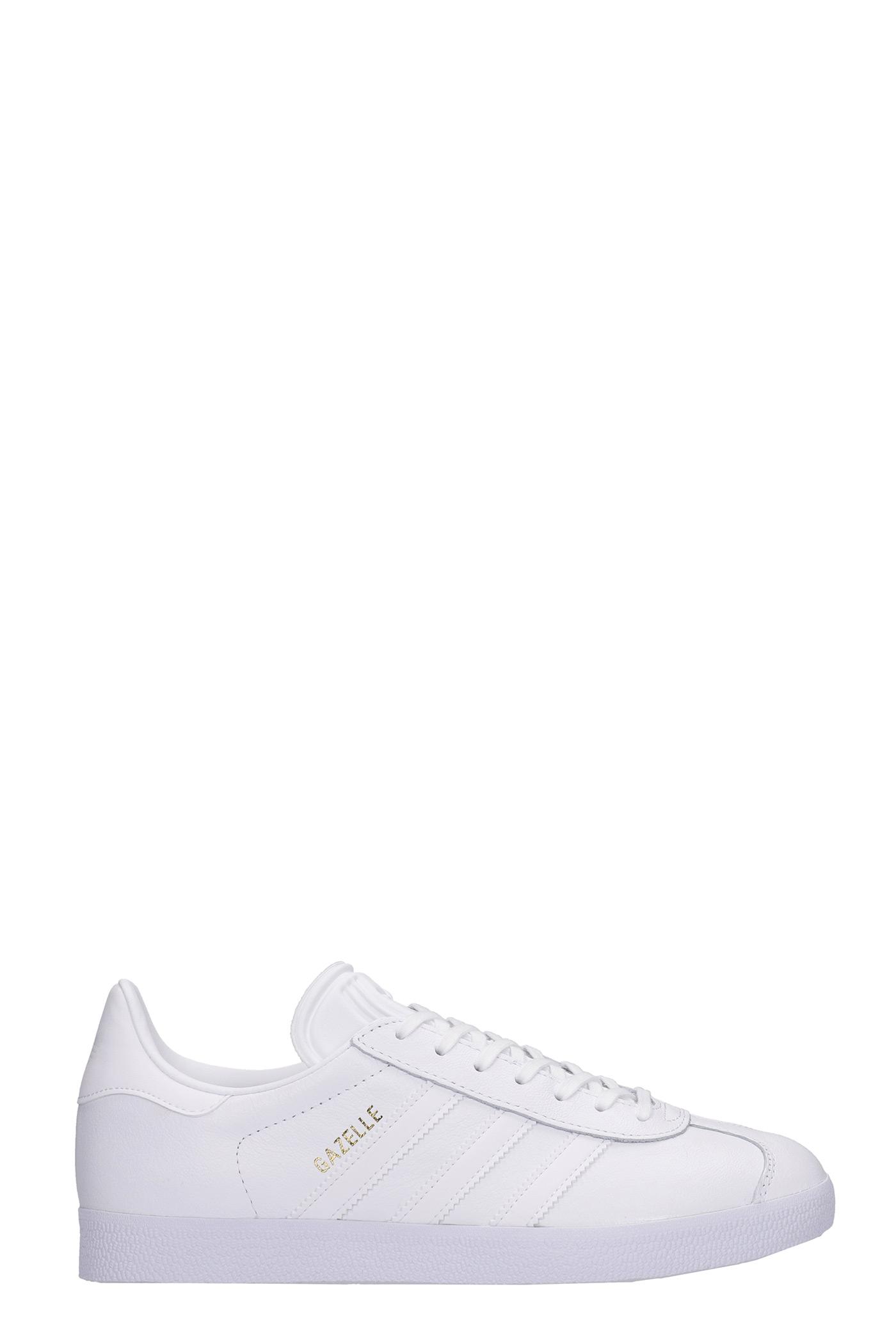 adidas Gazelle Sneakers In White Leather for Men - Lyst