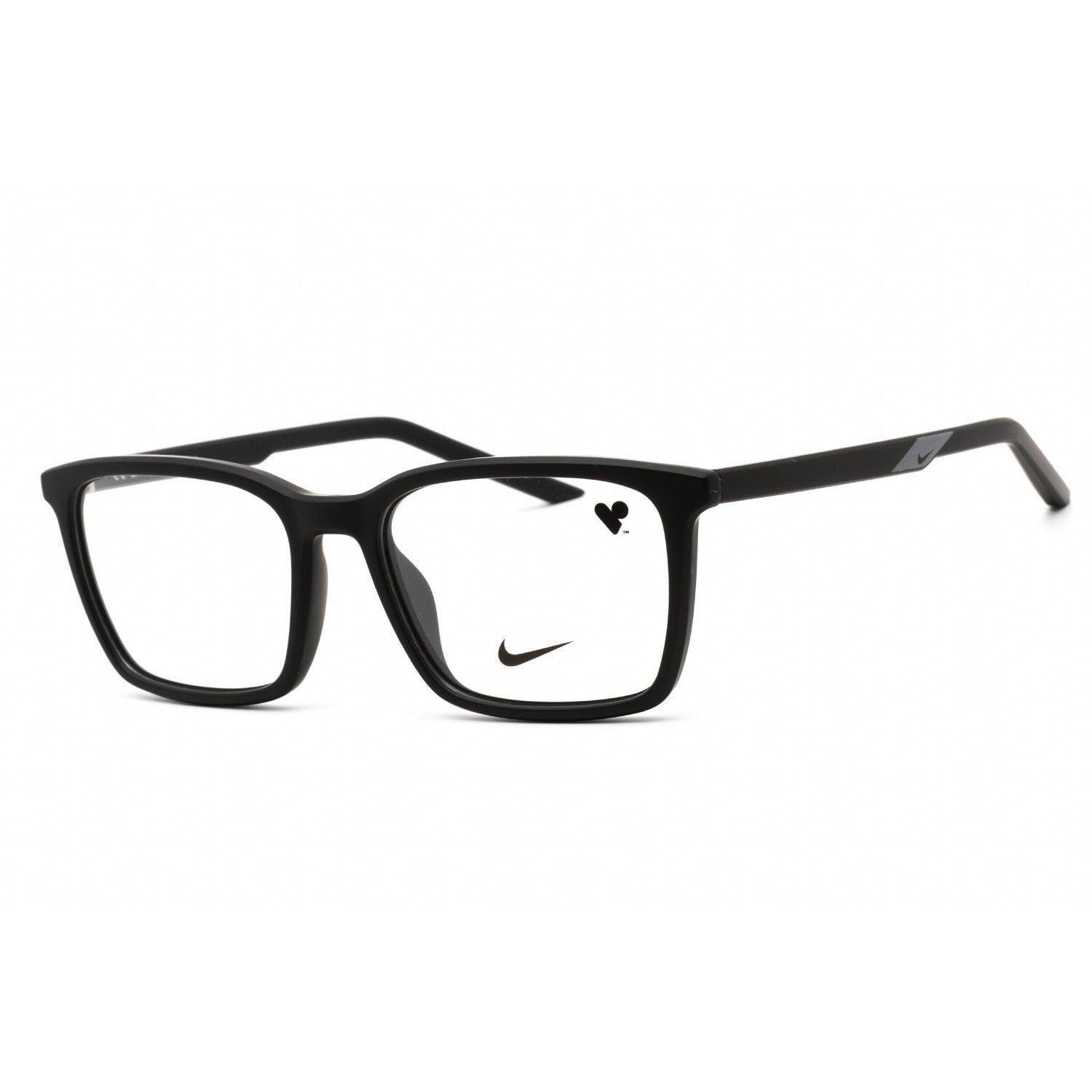 Nike 7256 Eyeglasses Matte Black / Clear Lens | Lyst