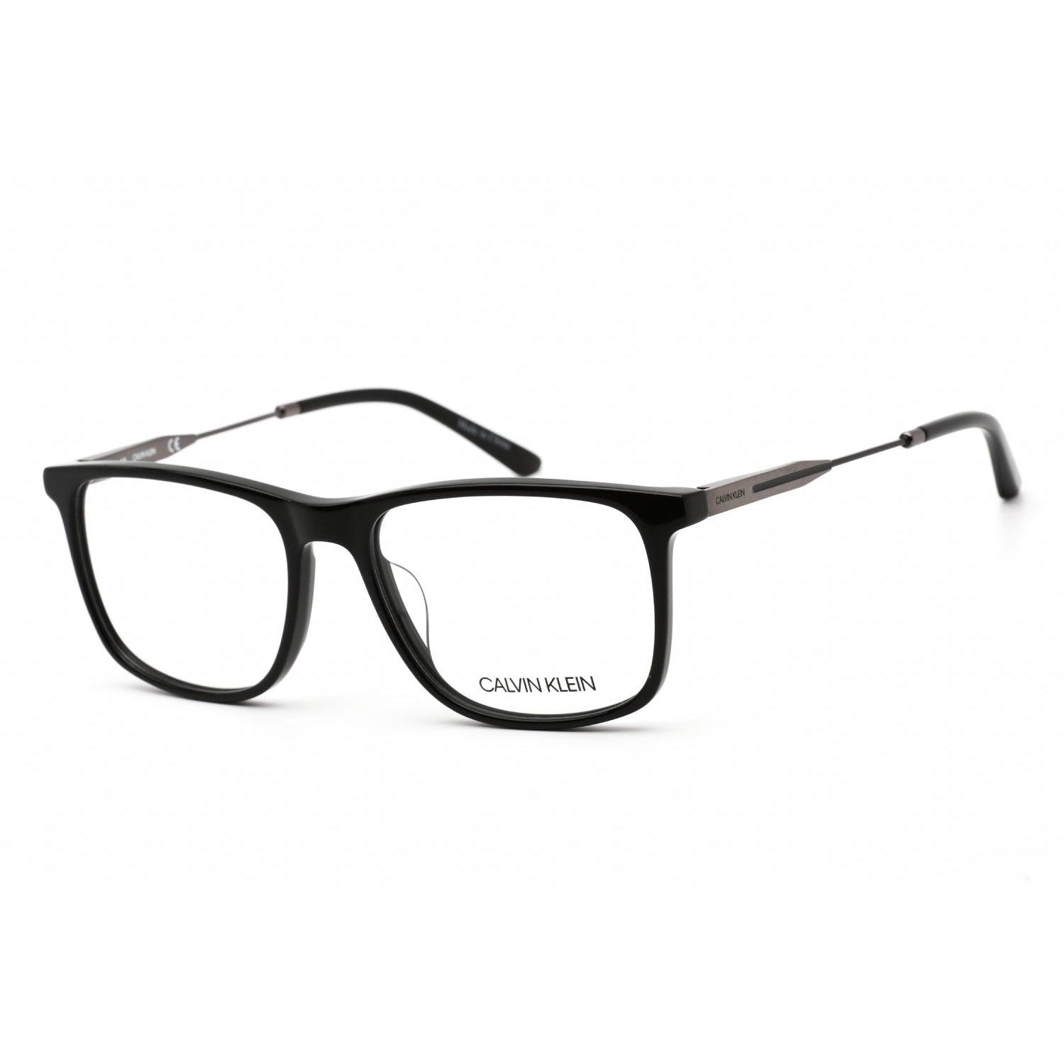 Calvin Klein Ck21700 Eyeglasses Black/clear Demo Lens in Brown | Lyst