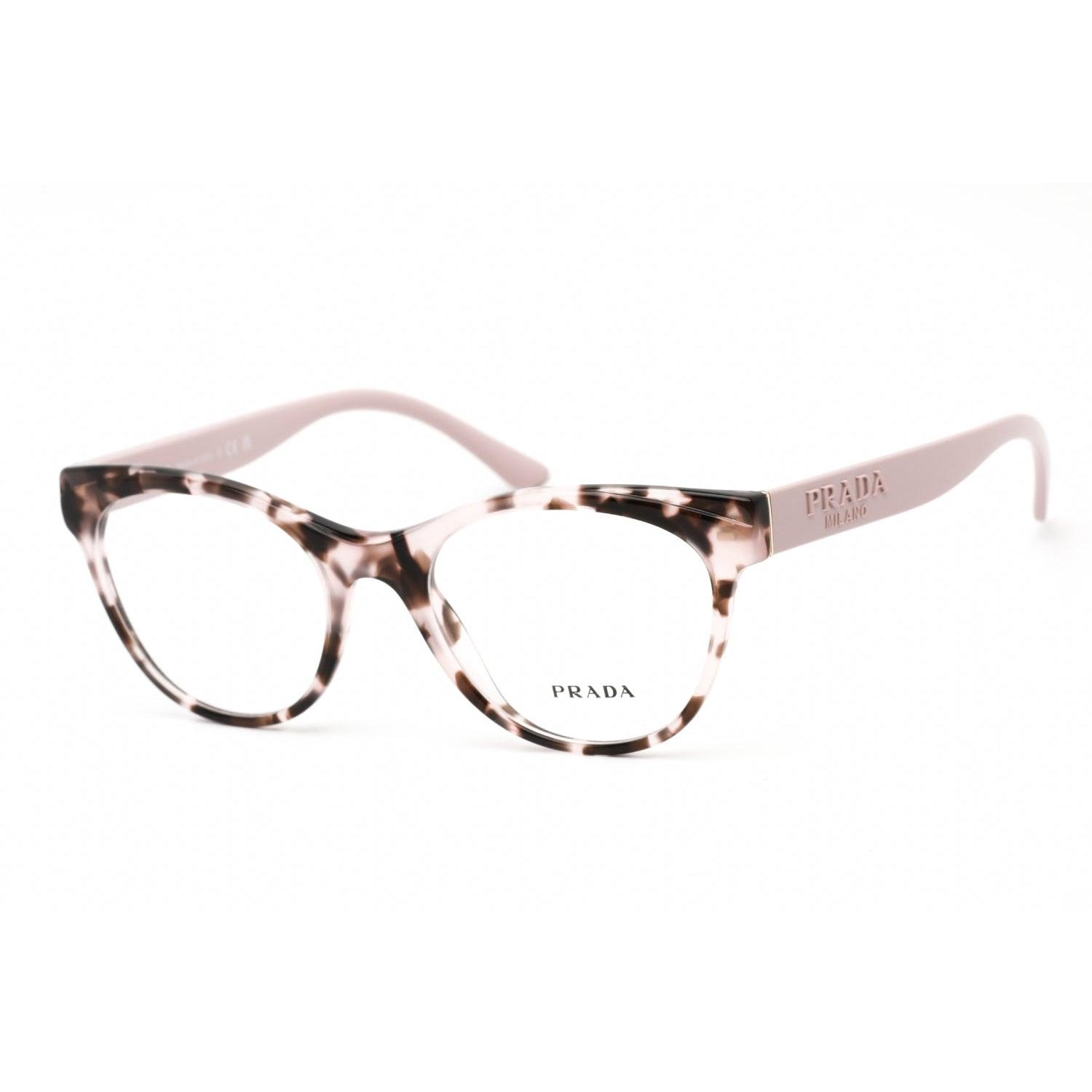 Prada 0pr 05wv Eyeglasses Pink Havana/clear Demo Lens in Brown | Lyst UK