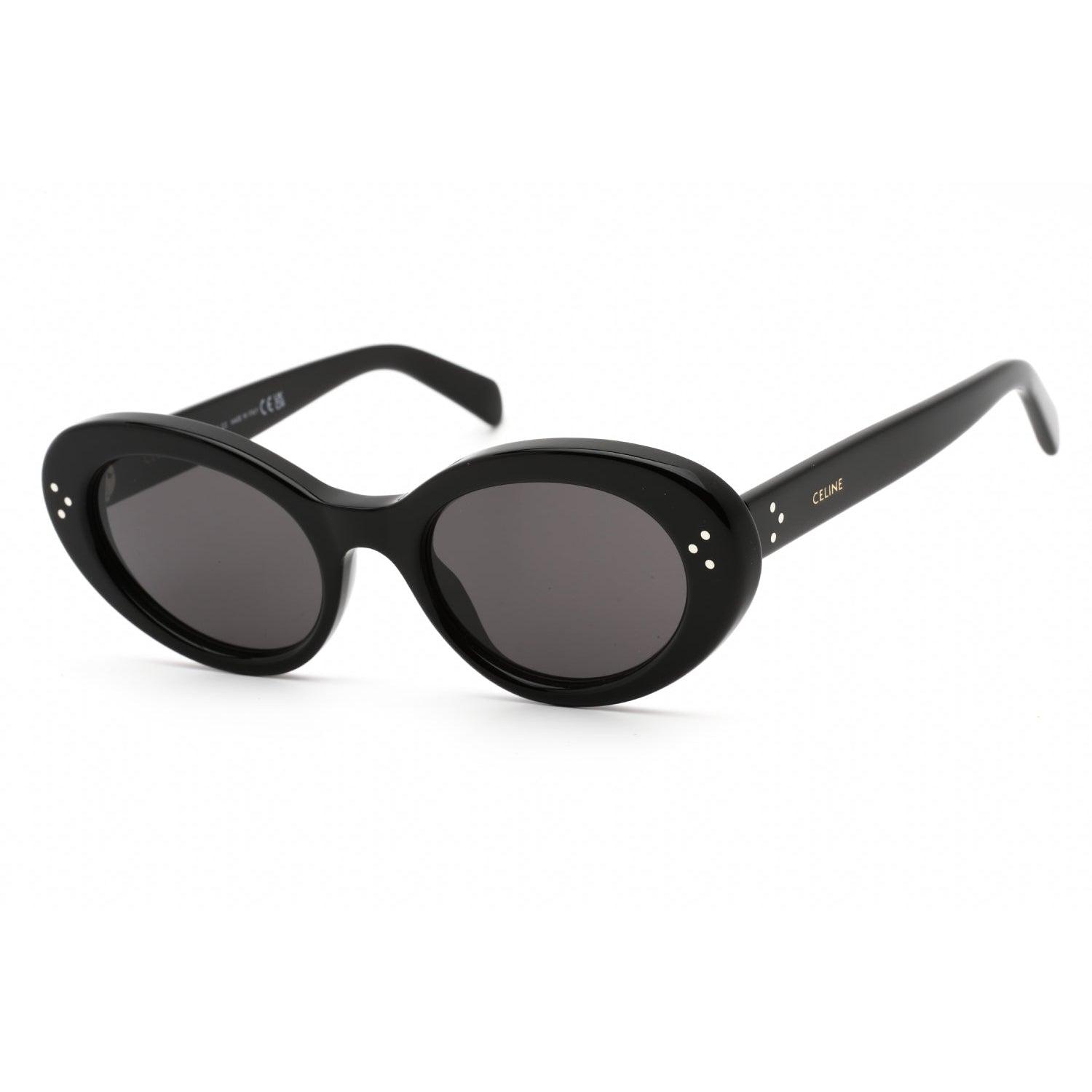 Celine Cl40193i Sunglasses Shiny Black / Dark Grey Smoke | Lyst