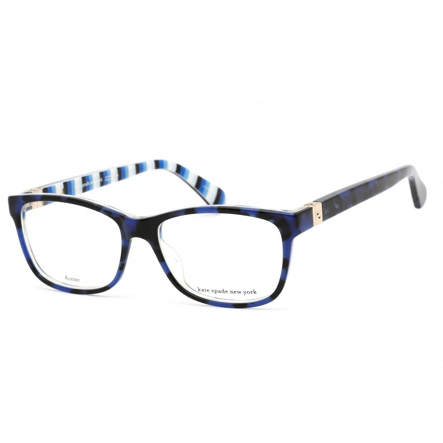Kate Spade Calley Eyeglasses Blue / Clear Demo Lens Lyst