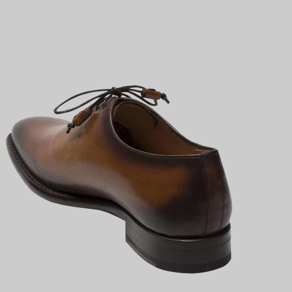 Mezlan Luxury Designer Shoes Eugene Cognac Calfskin Oxfords 8050 (mz2326)  in Brown for Men | Lyst