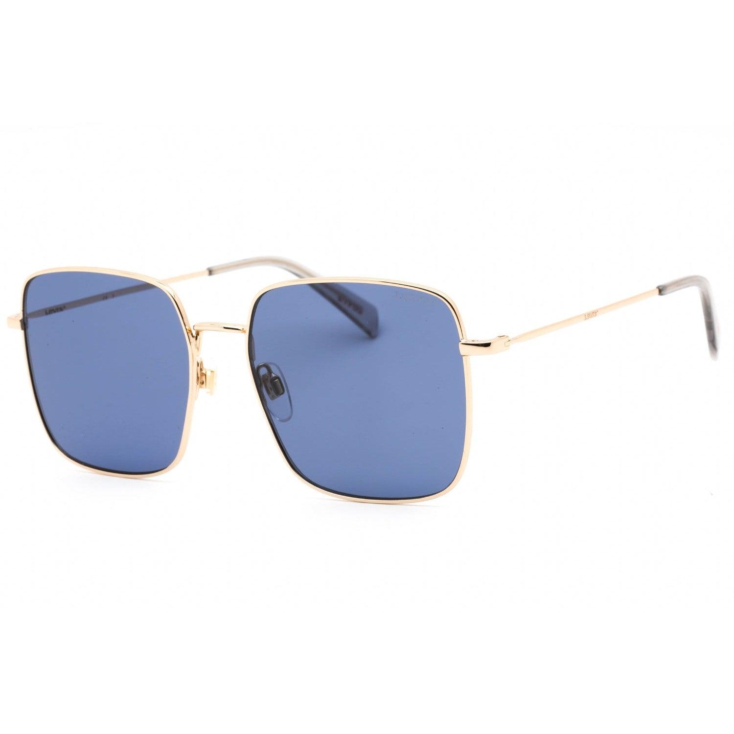 Levi's Lv 1007/s Sunglasses Gold Grey / Blue in Black
