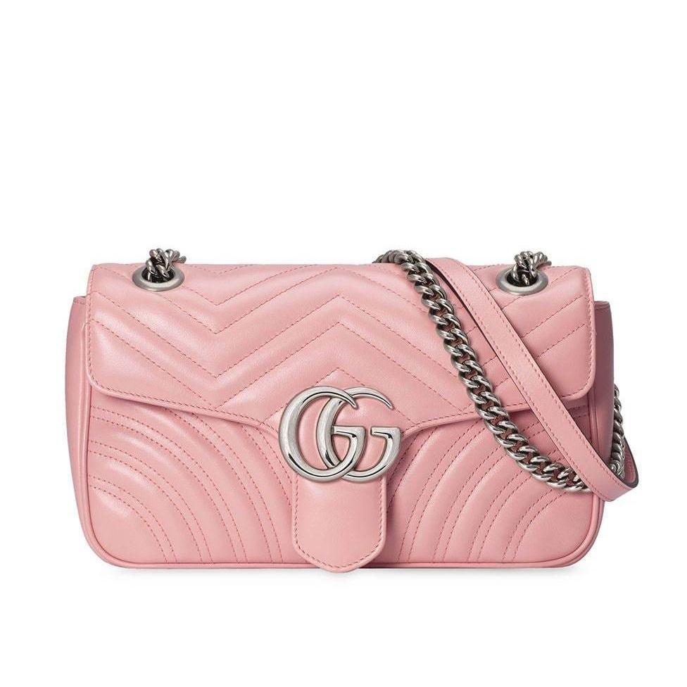 Gucci Women's 443496 Matellase Leather Shoulder Bag