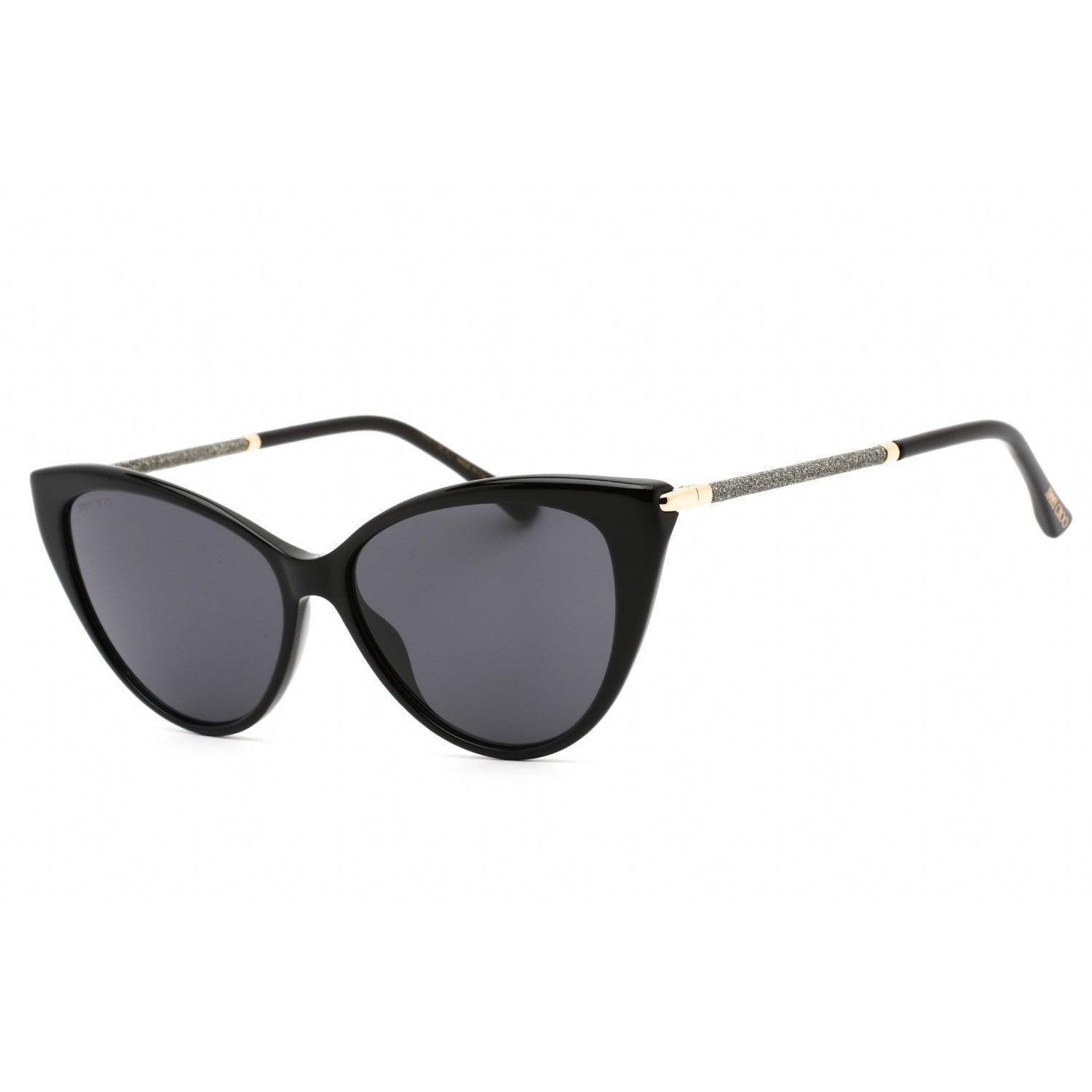Jimmy Choo Val/s Sunglasses Black / Dark Grey Lyst