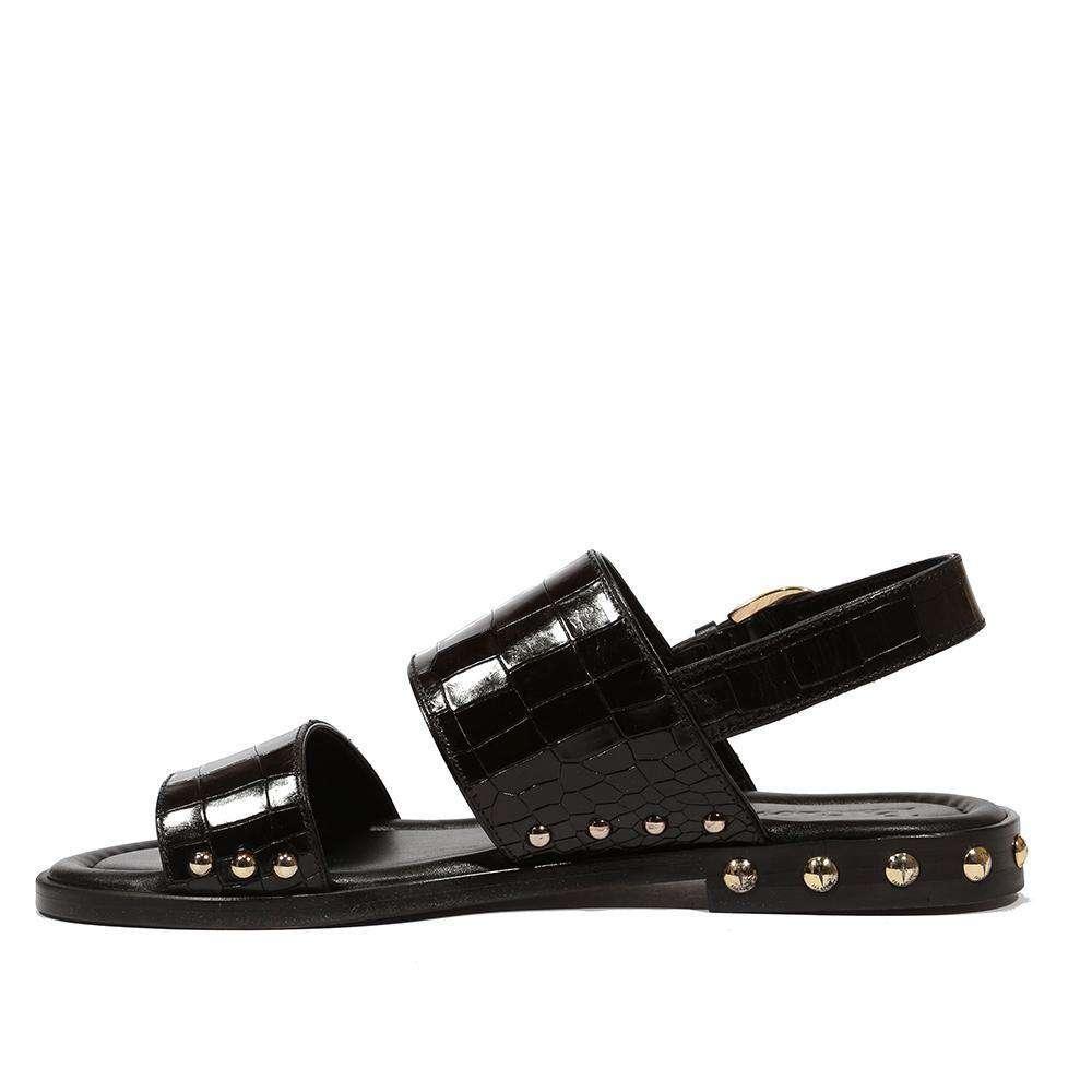 Cesare Paciotti Luxury Italian Cocco Lux Sandals (cpm5106) in Black for Men  | Lyst