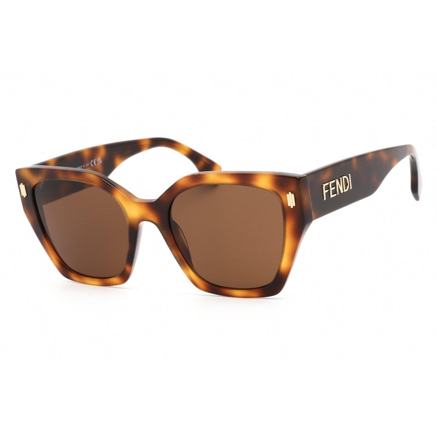 Fendi Fe40070i Sunglasses Blonde Havana / Brown | Lyst