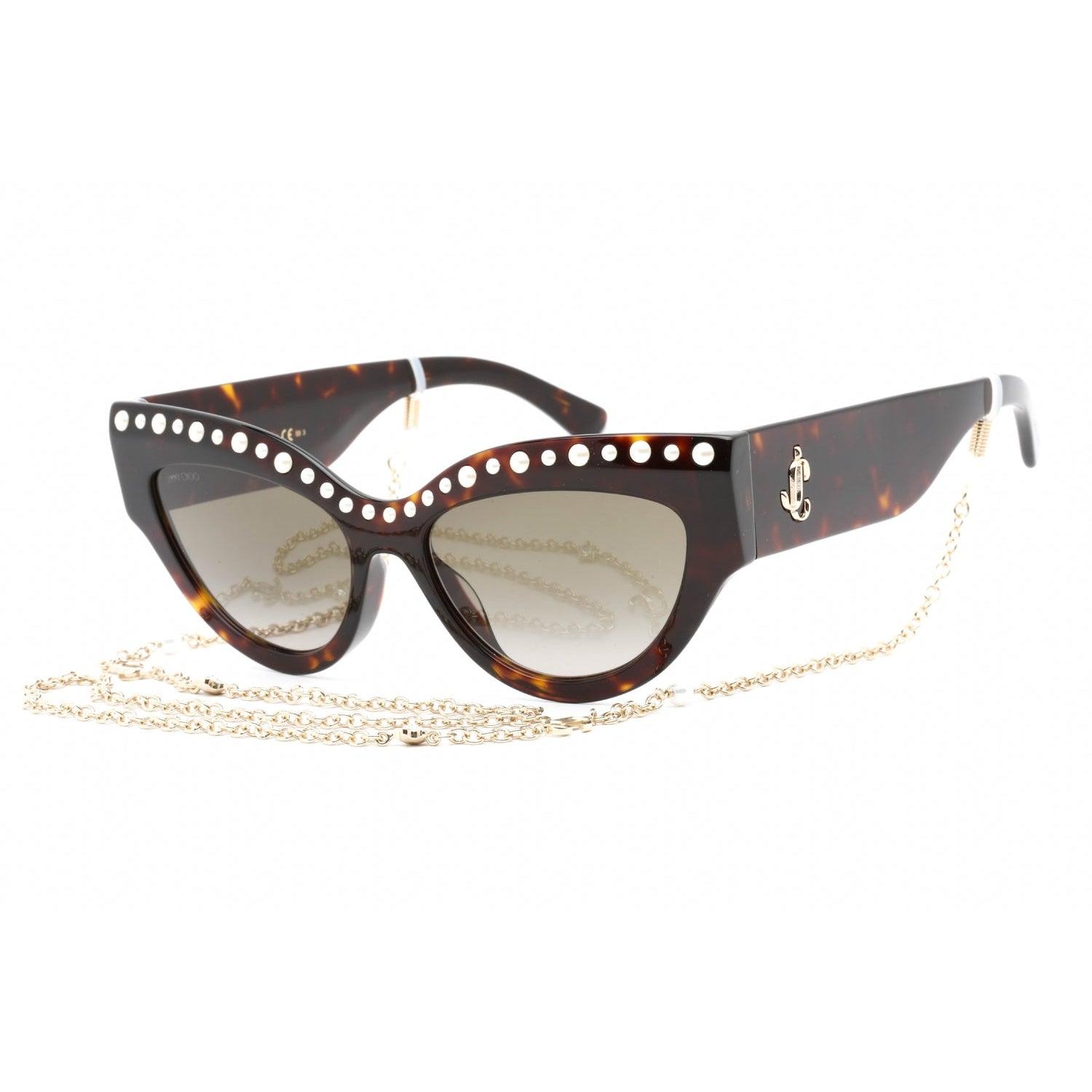 Jimmy Choo Sonja/g/n/s Sunglasses Havana / Brown Gradient Lyst