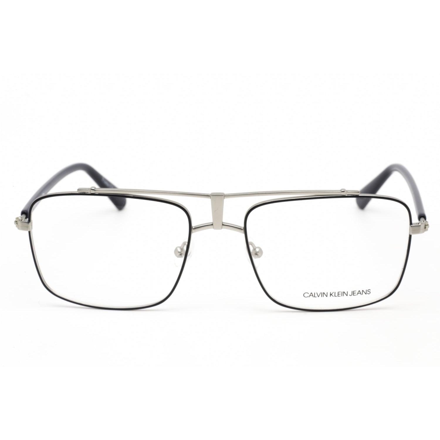 Calvin Klein Ckj19311 Eyeglasses Matte Navy / Clear Demo Lens in Metallic |  Lyst