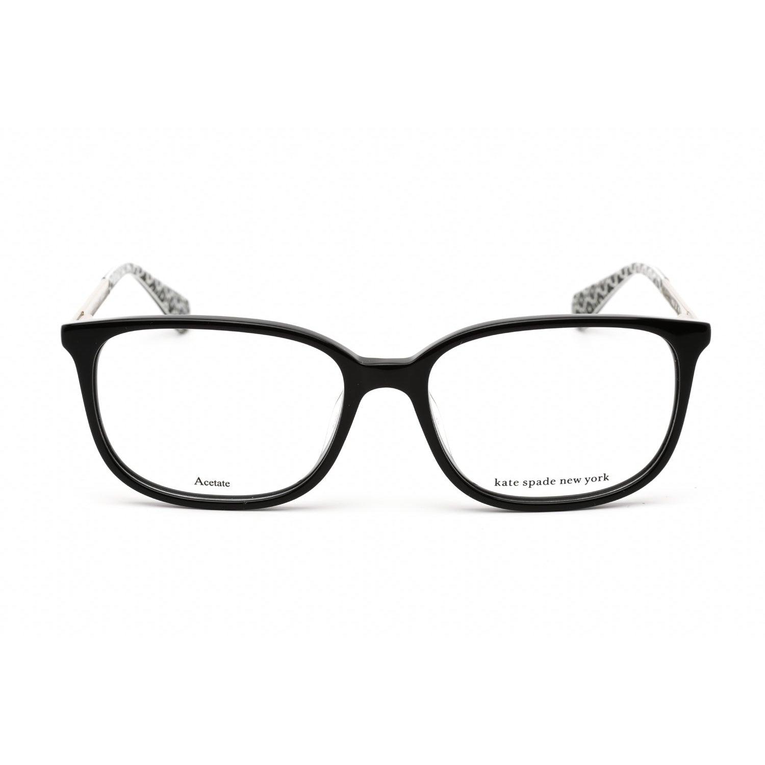 Kate Spade Natalia Eyeglasses Black / Clear Demo Lens | Lyst