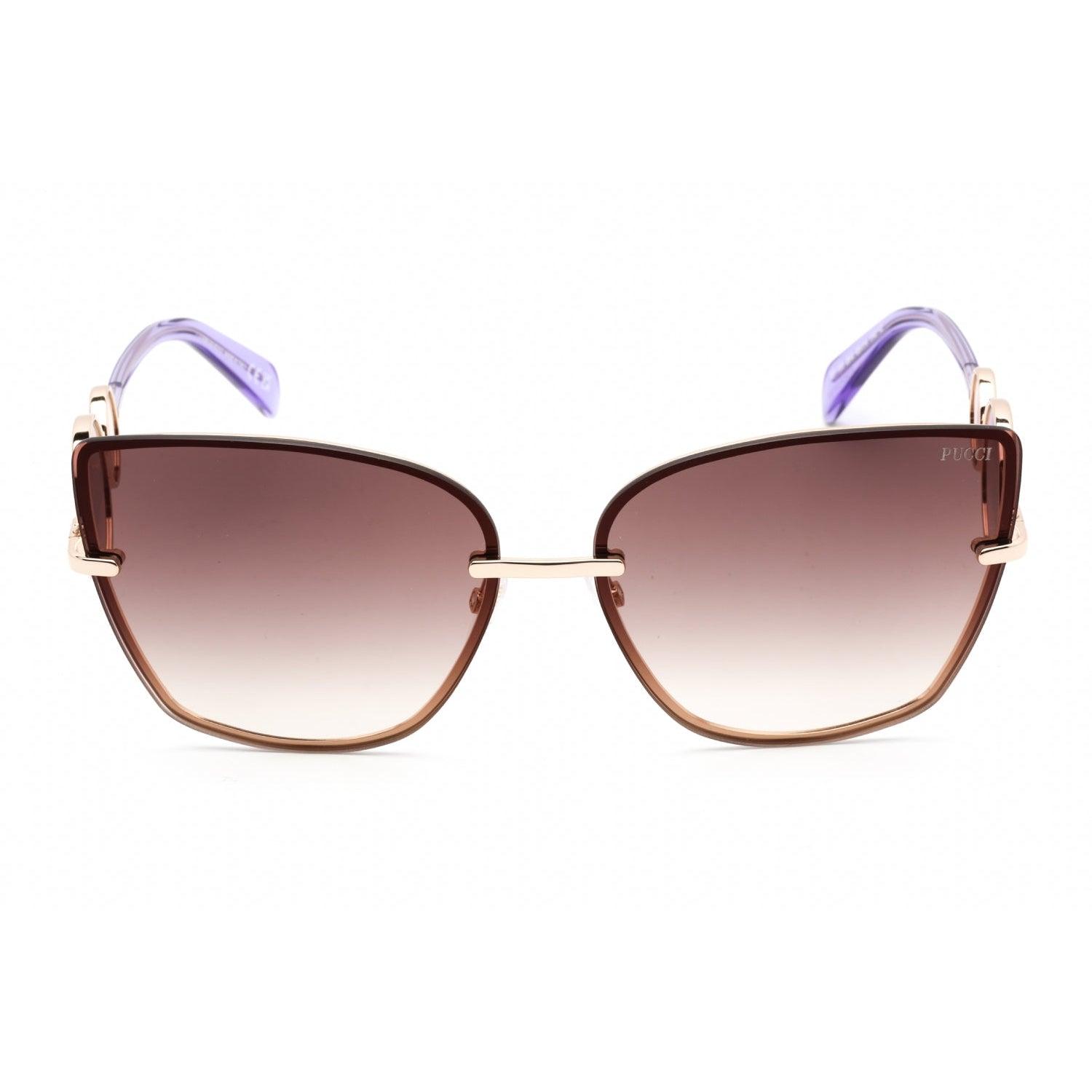 Emilio Pucci 52mm Geometric Sunglasses